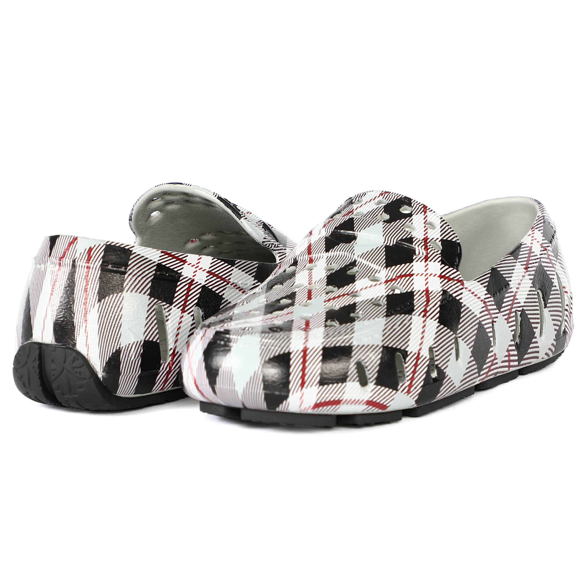 GREY MULTI PLAID/BLACK PRODIGY 5P