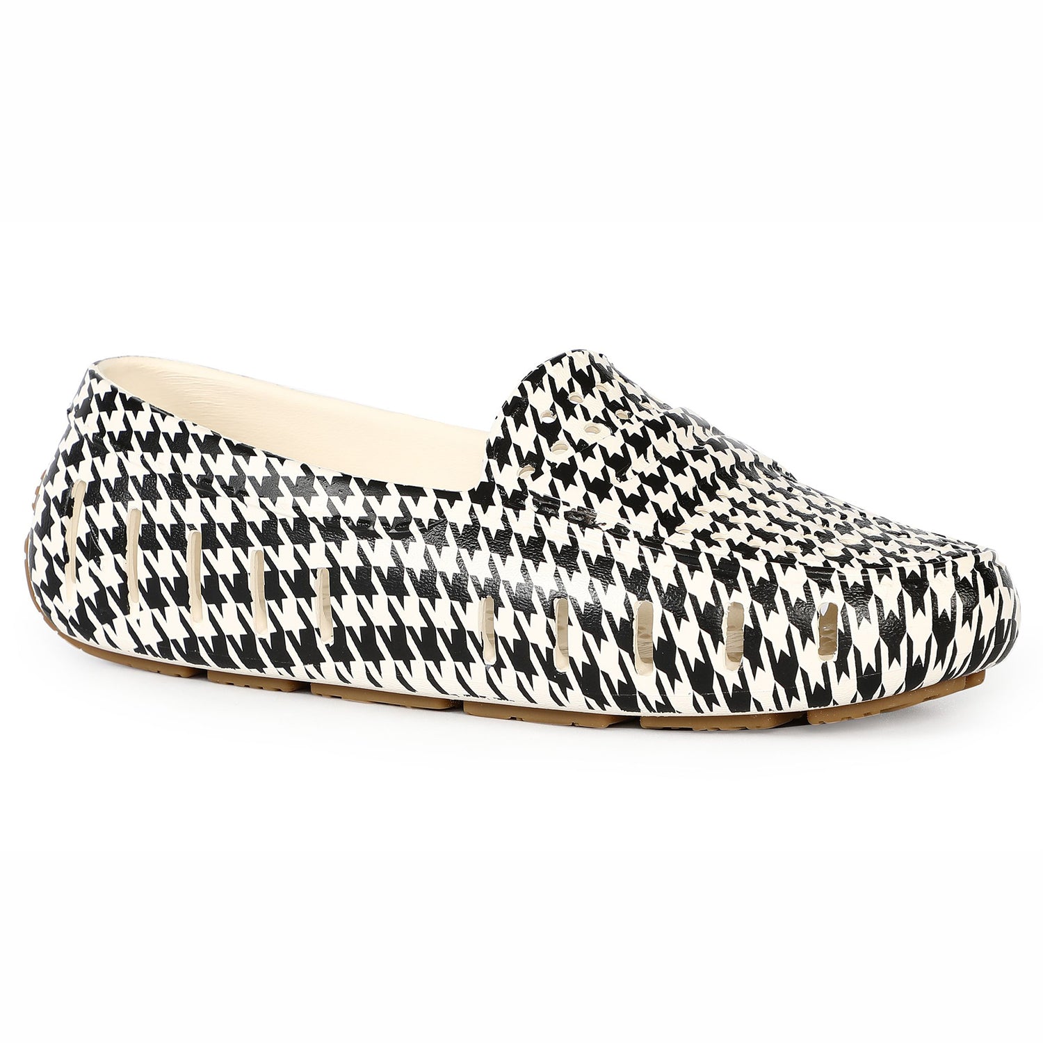 CREAM BLACK HOUNDSTOOTH POSH 5P