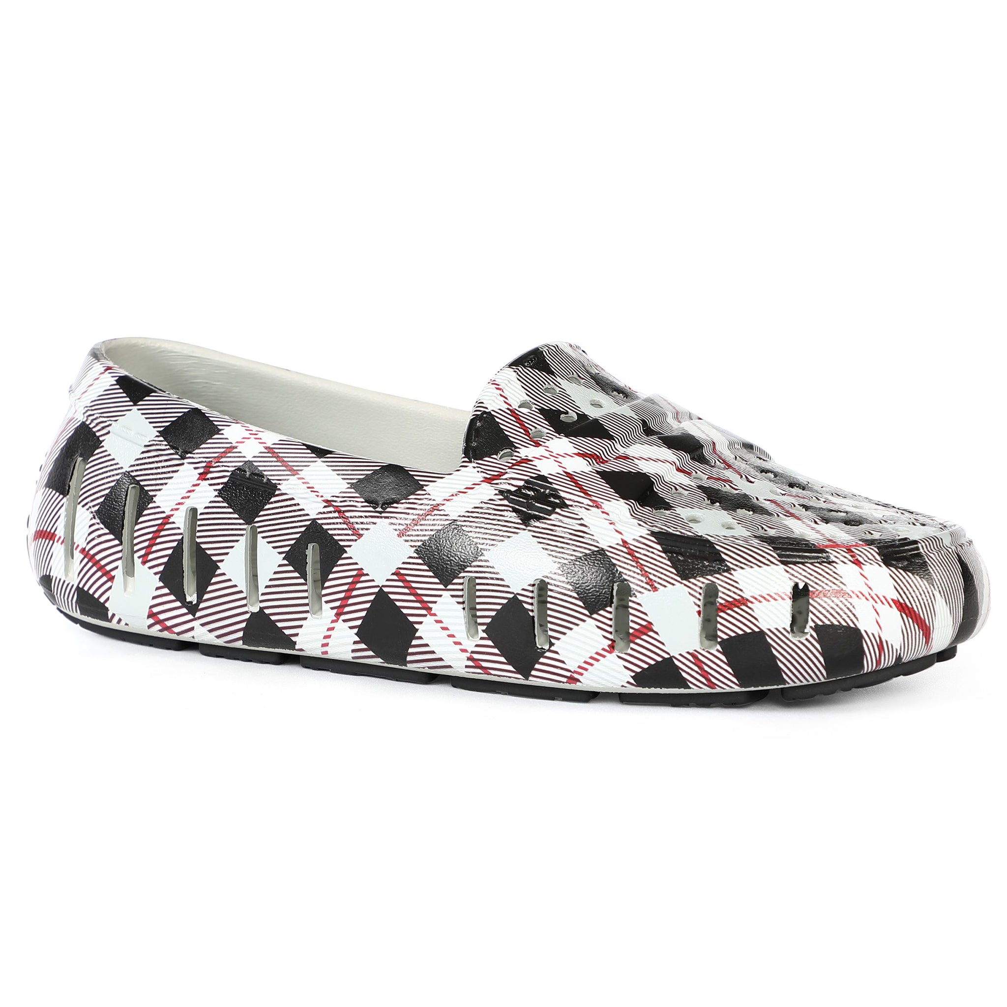 GREY MULTI PLAID/BLACK POSH 5P