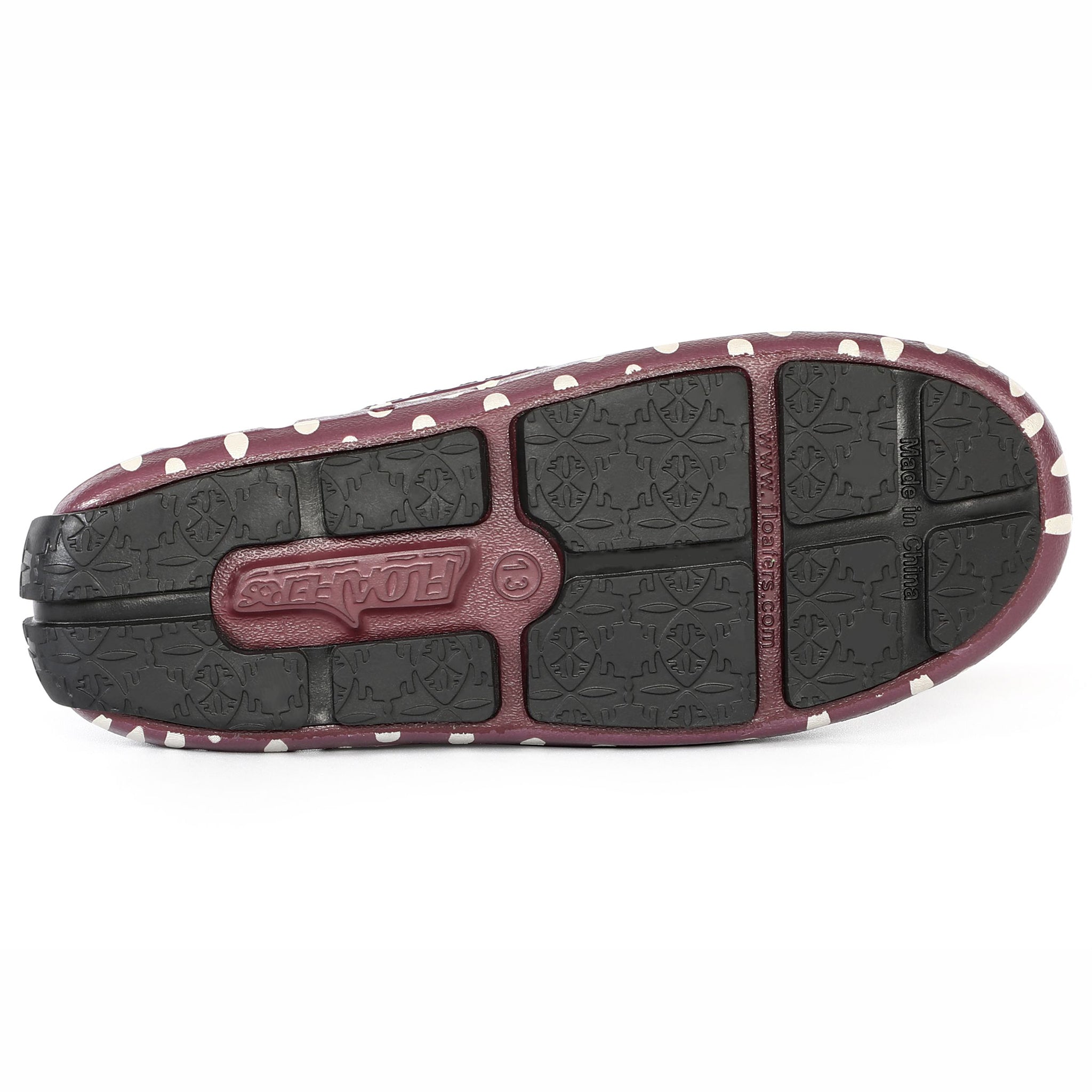 BURGUNDY DOTS/BLACK PRODIGY 5P