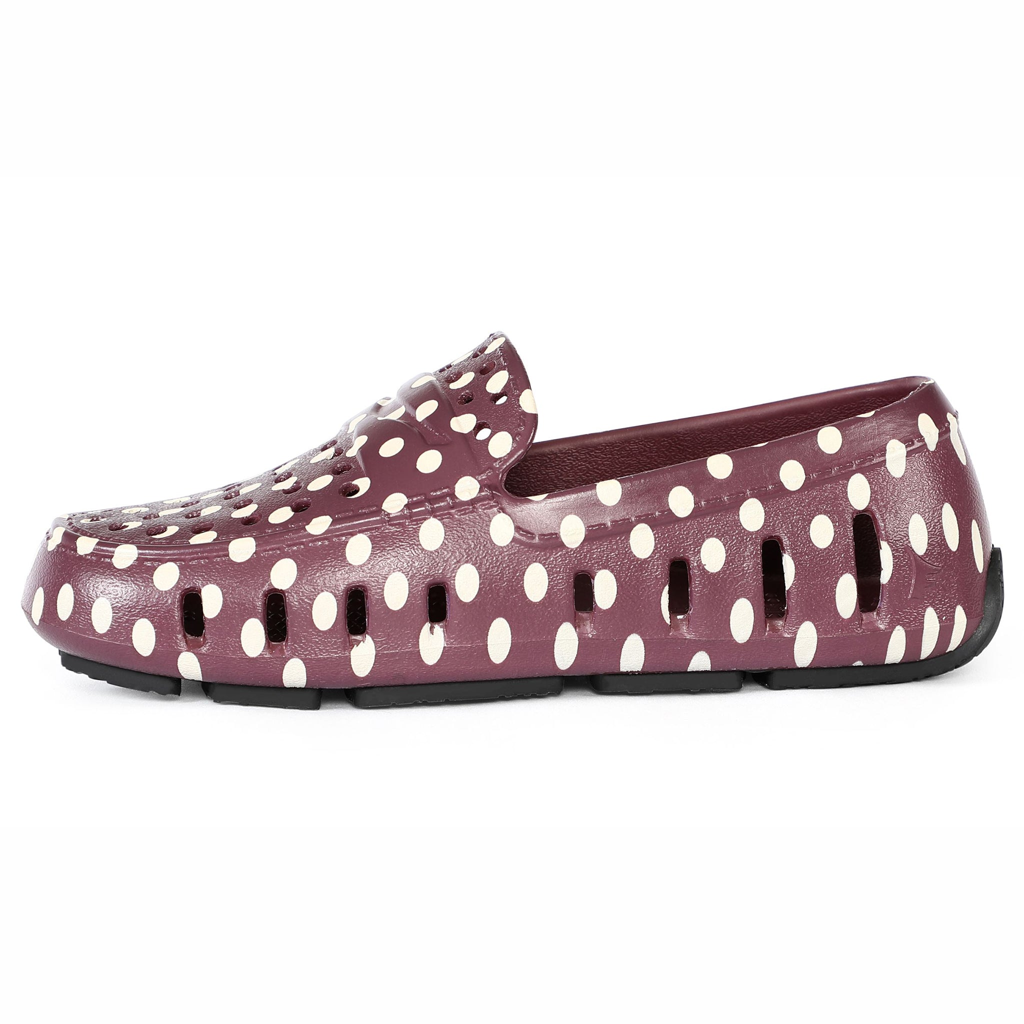 BURGUNDY DOTS/BLACK PRODIGY 5P