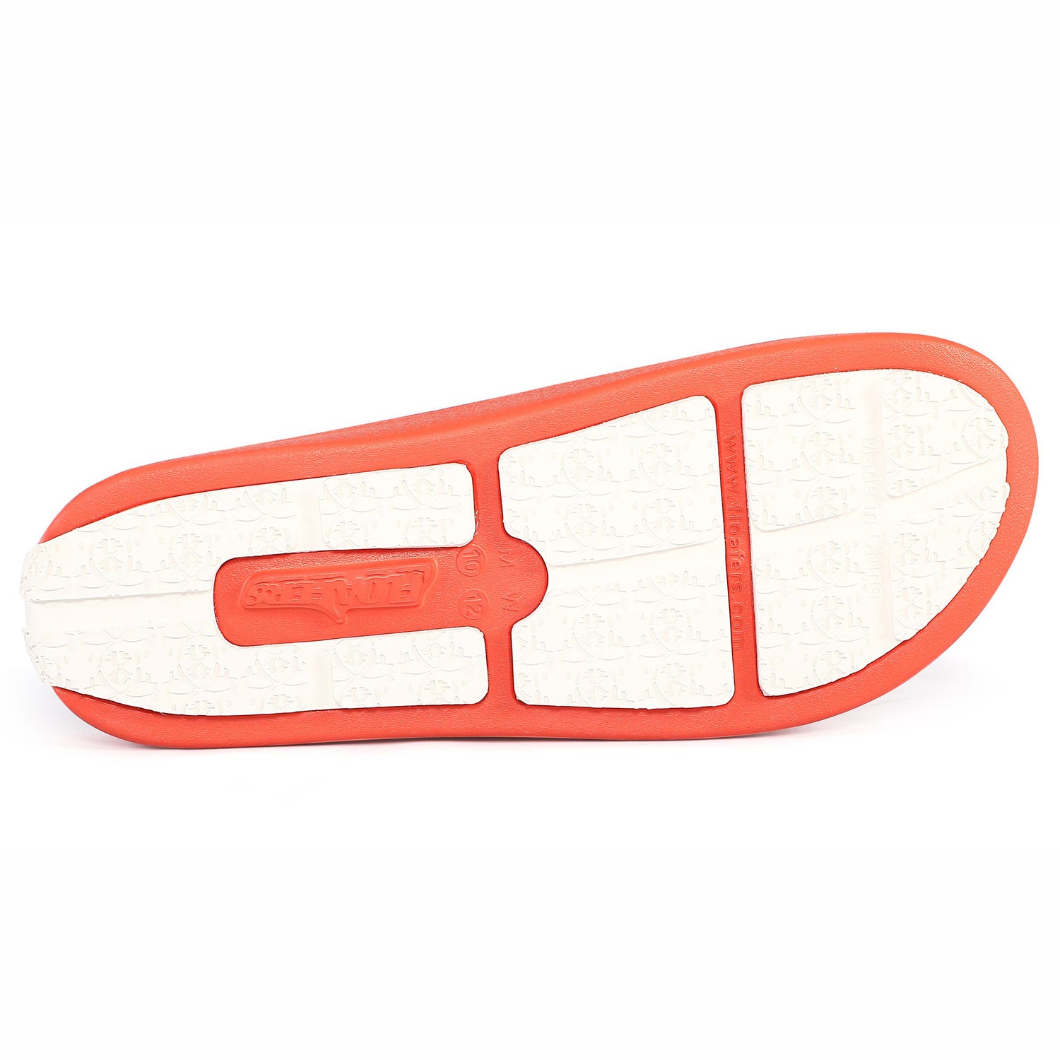 ORANGE/BRIGHT WHITE LANE-4 MENS SLIDE - FINAL SALE