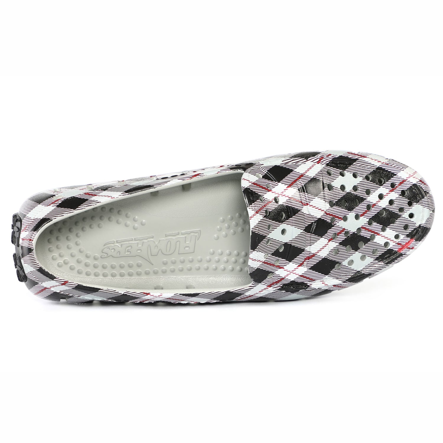 GREY MULTI PLAID/BLACK POSH 5P