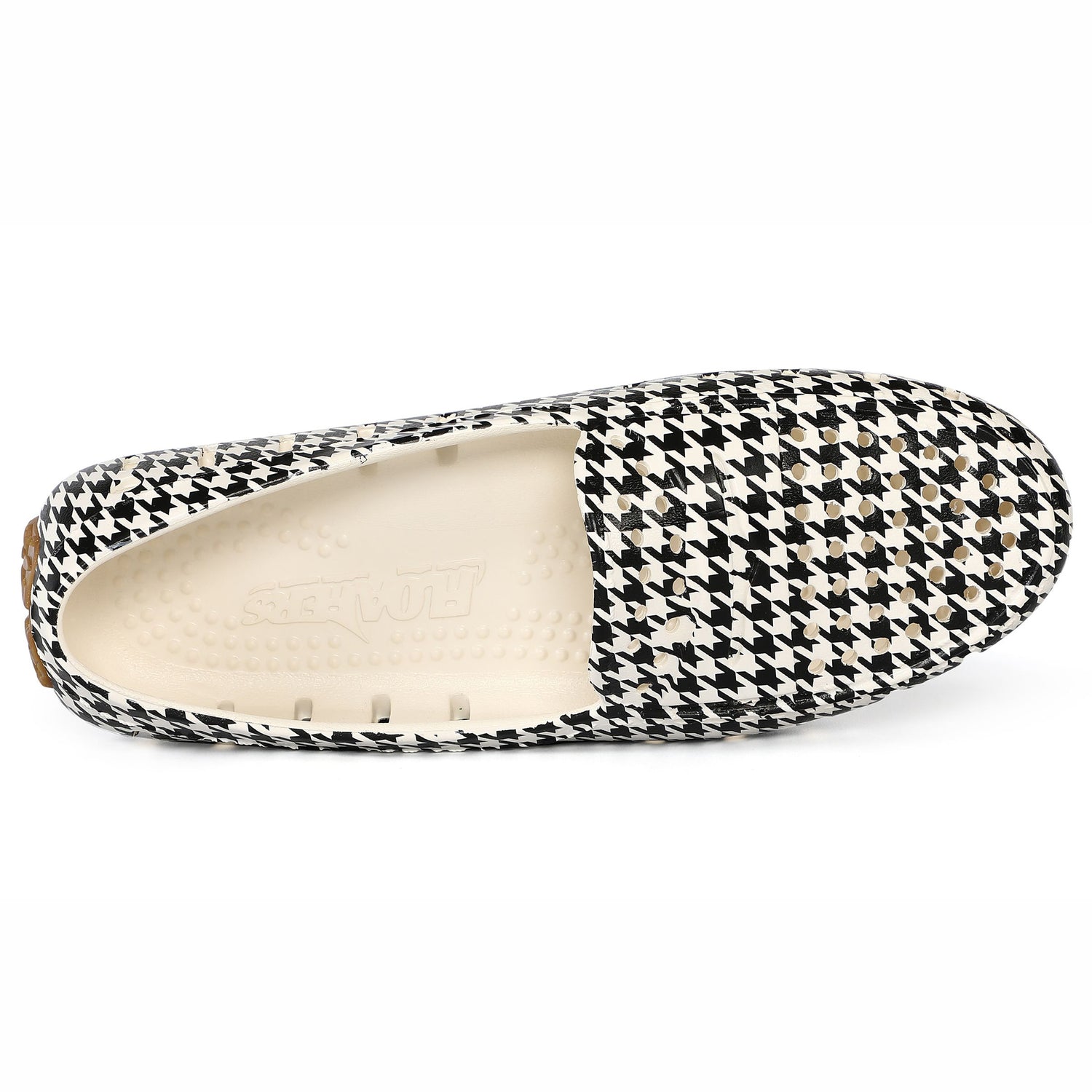 CREAM BLACK HOUNDSTOOTH POSH 5P