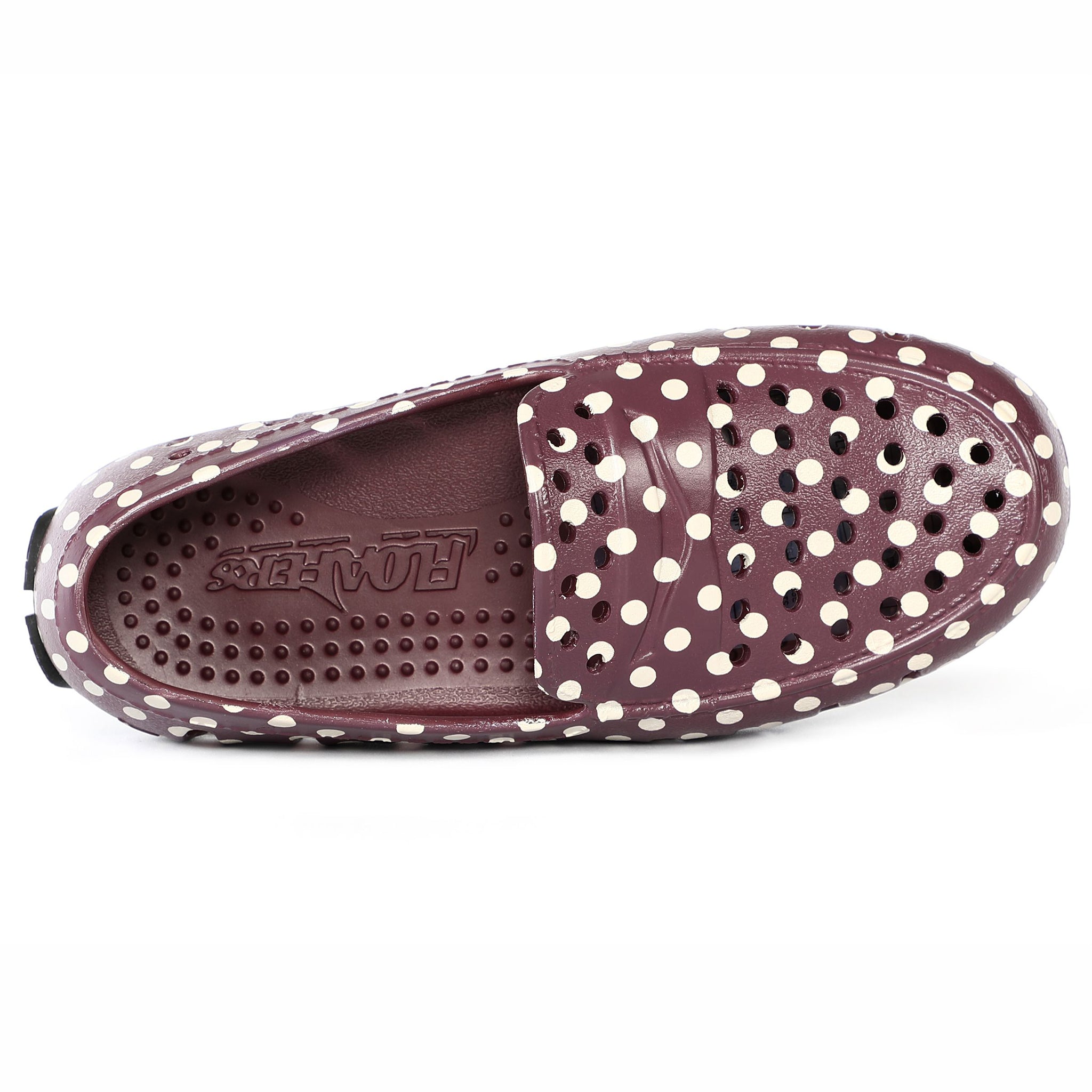 BURGUNDY DOTS/BLACK PRODIGY 5P