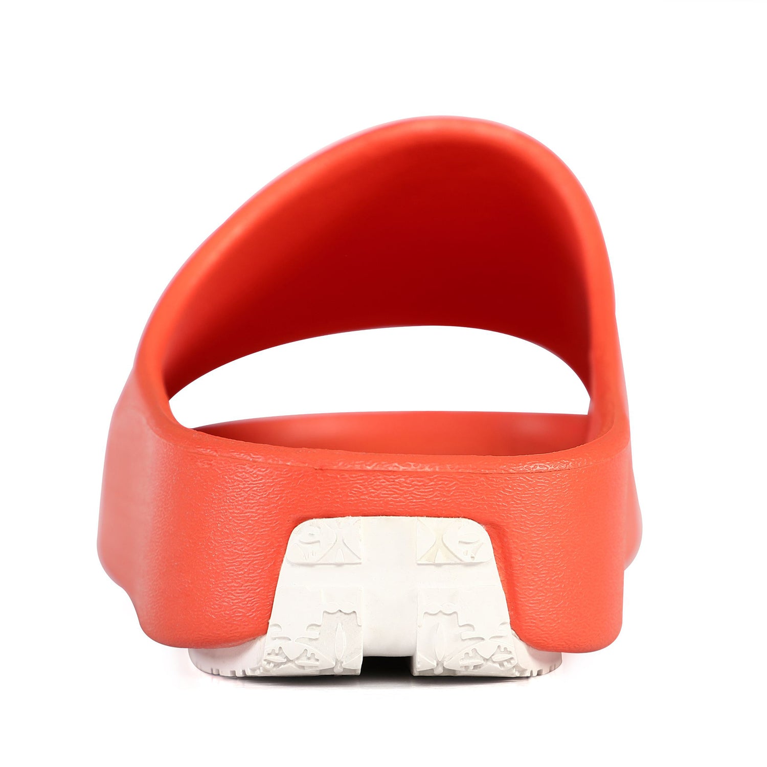 ORANGE/BRIGHT WHITE LANE-4 WOMENS SLIDE - FINAL SALE