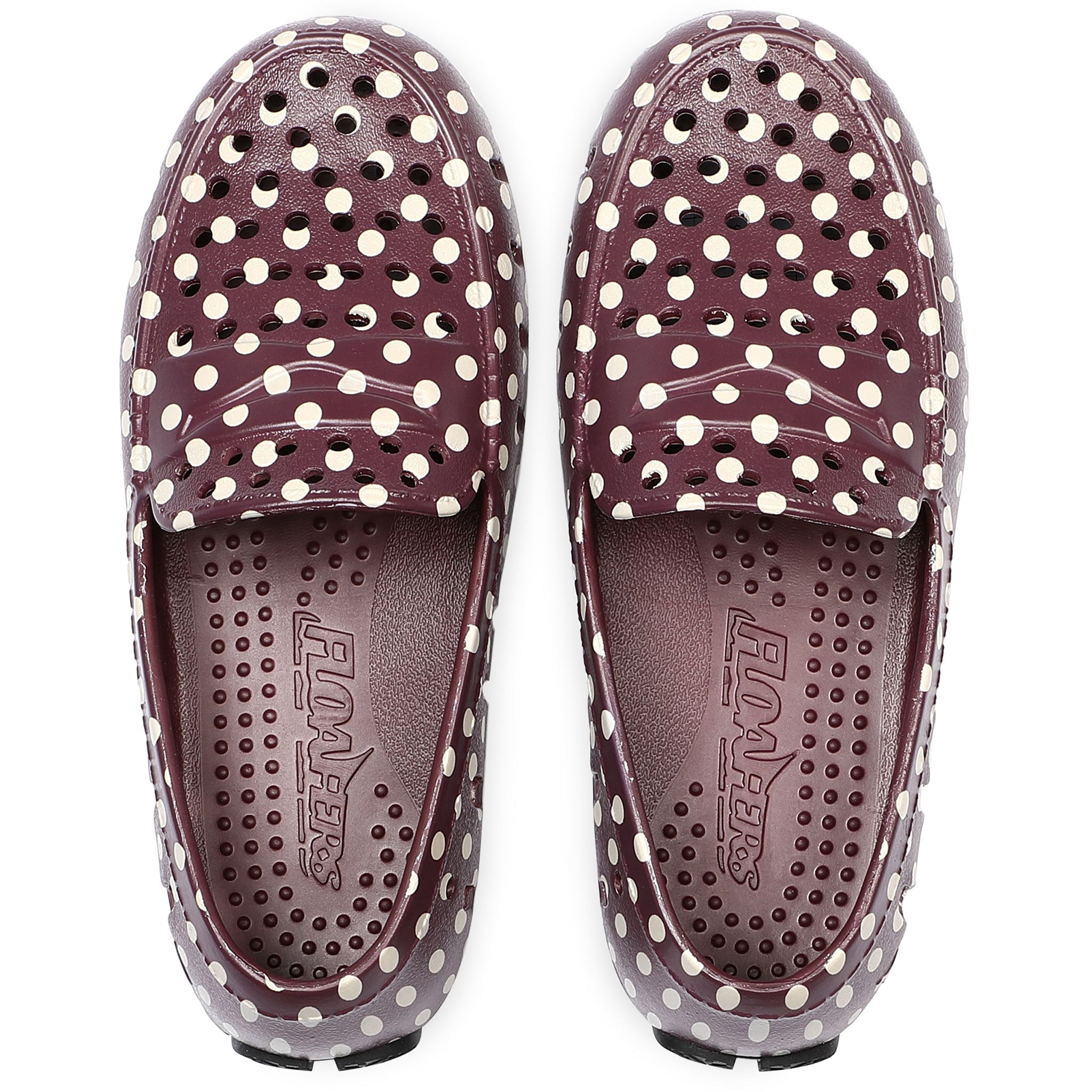 BURGUNDY DOTS/BLACK PRODIGY 5P