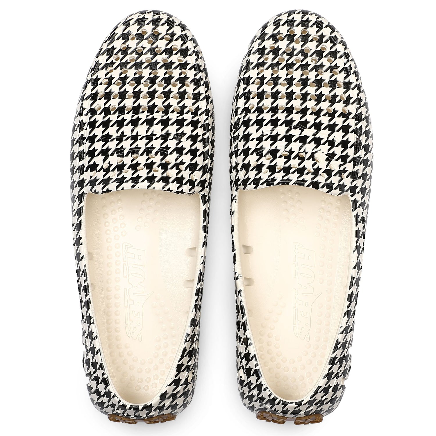 CREAM BLACK HOUNDSTOOTH POSH 5P