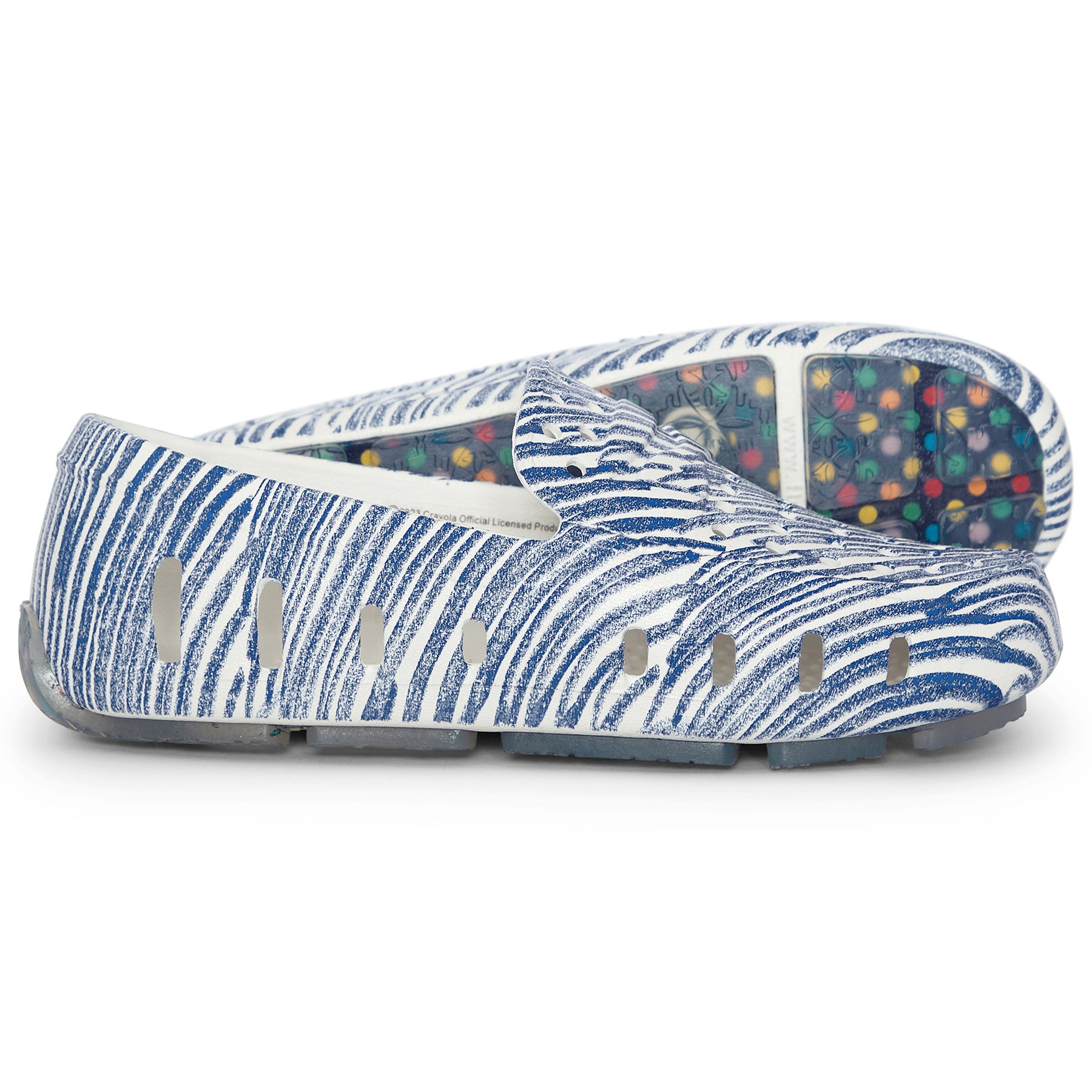 CRAYOLA BLUE SCRIBBLE - FINAL SALE