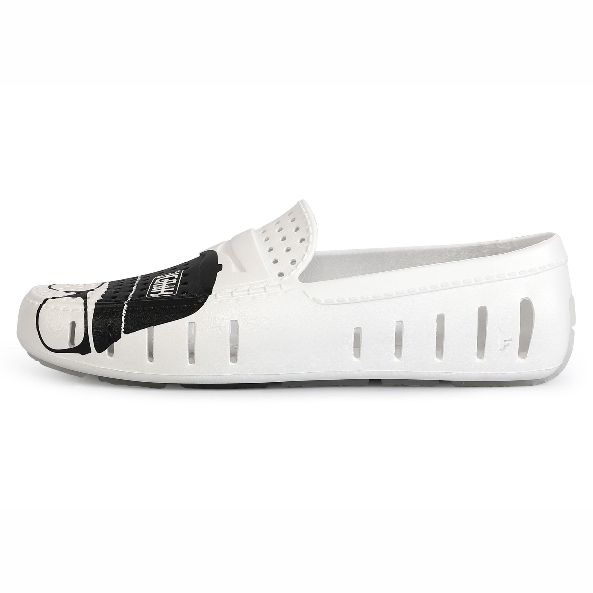 MENS COUNTRY CLEAN WHITE HARDY FLOAFER - FINAL SALE