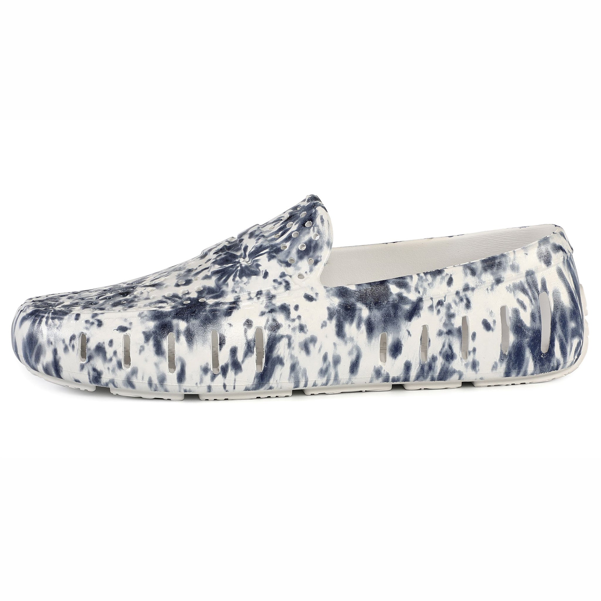 NAVY TIE DYE/BRIGHT WHITE COUNTRY CLUB PRINT