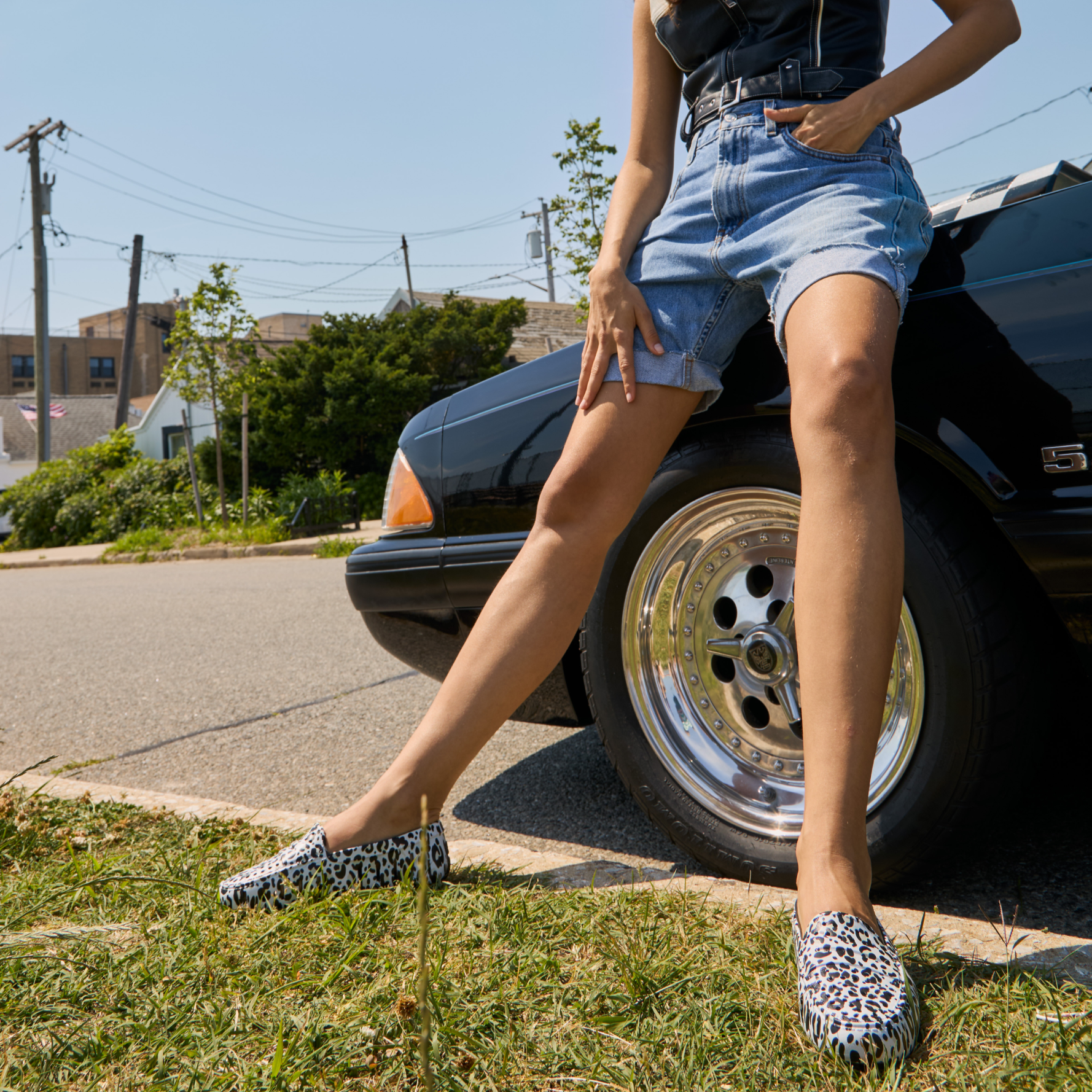 SNOW LEOPARD/BLACK POSH 3.0 - FINAL SALE