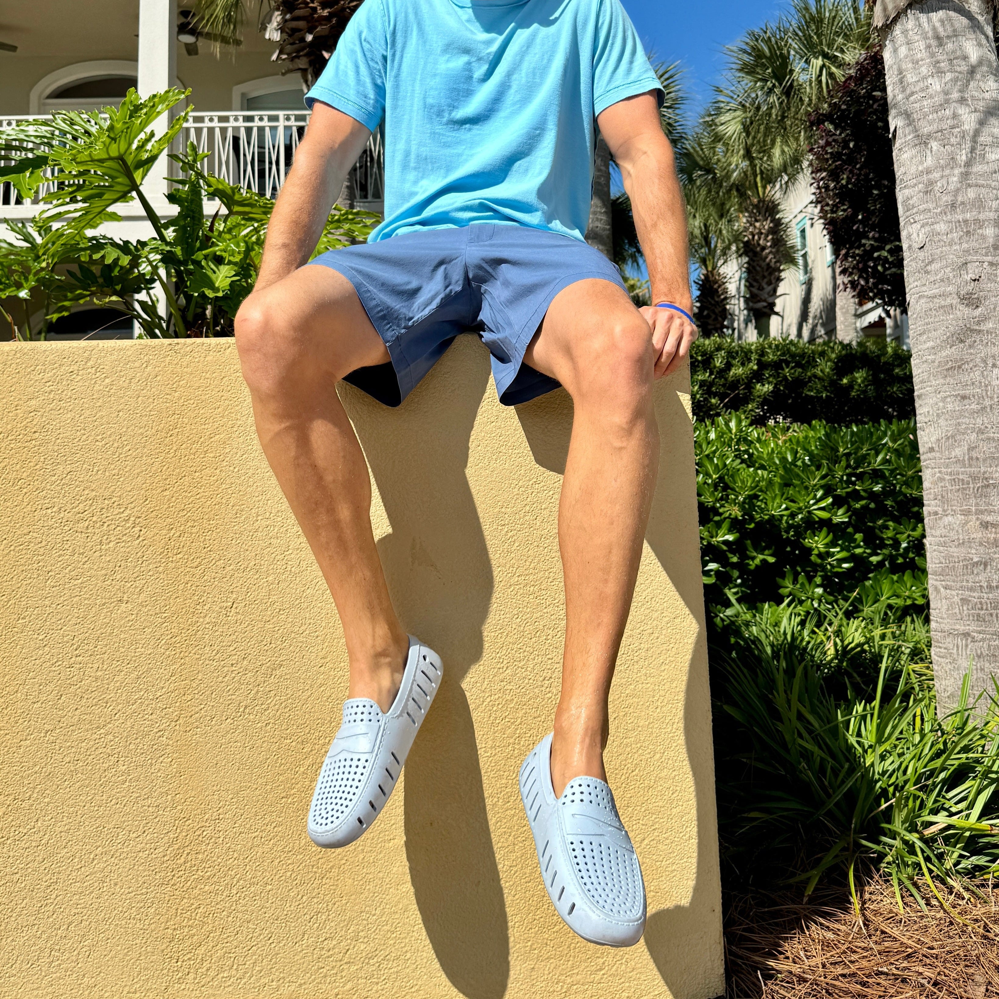 MENS POWDER BLUE/BRIGHT WHITE COUNTRY CLUB 1.0