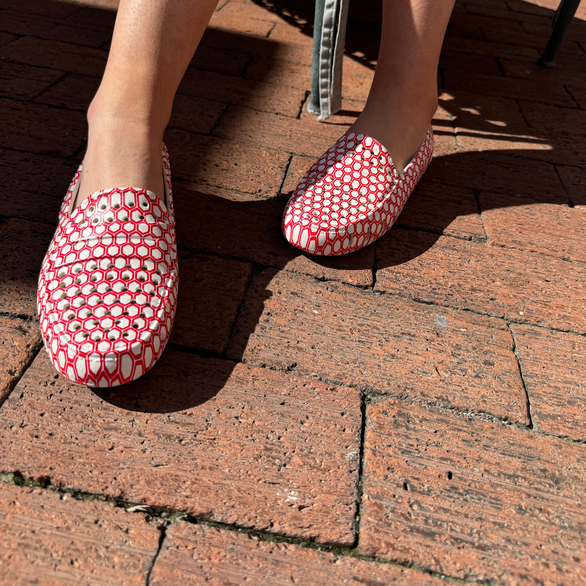 RED WHITE HEX/RED POSH 4P - FINAL SALE