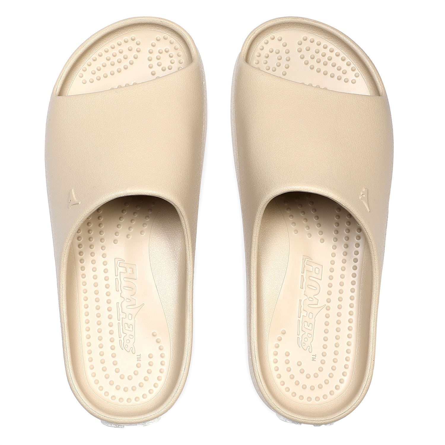 WARM SAND/BRIGHT WHITE LANE-4 WOMENS SLIDE