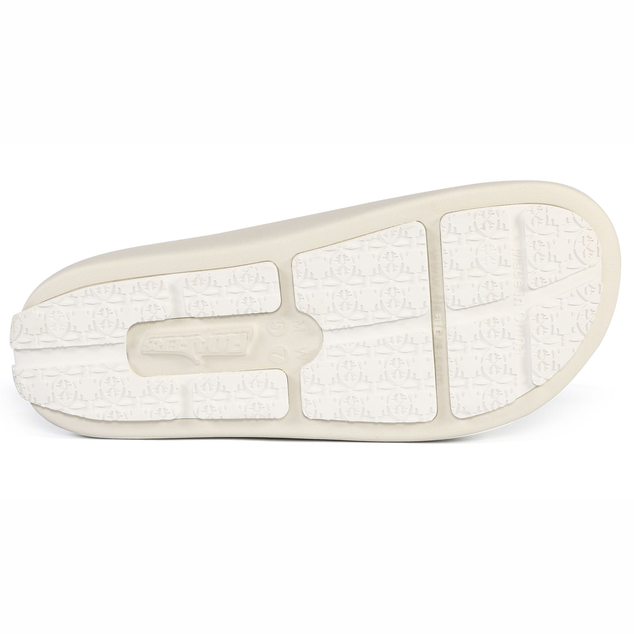 BONE/BRIGHT WHITE LANE-4 MENS SLIDE