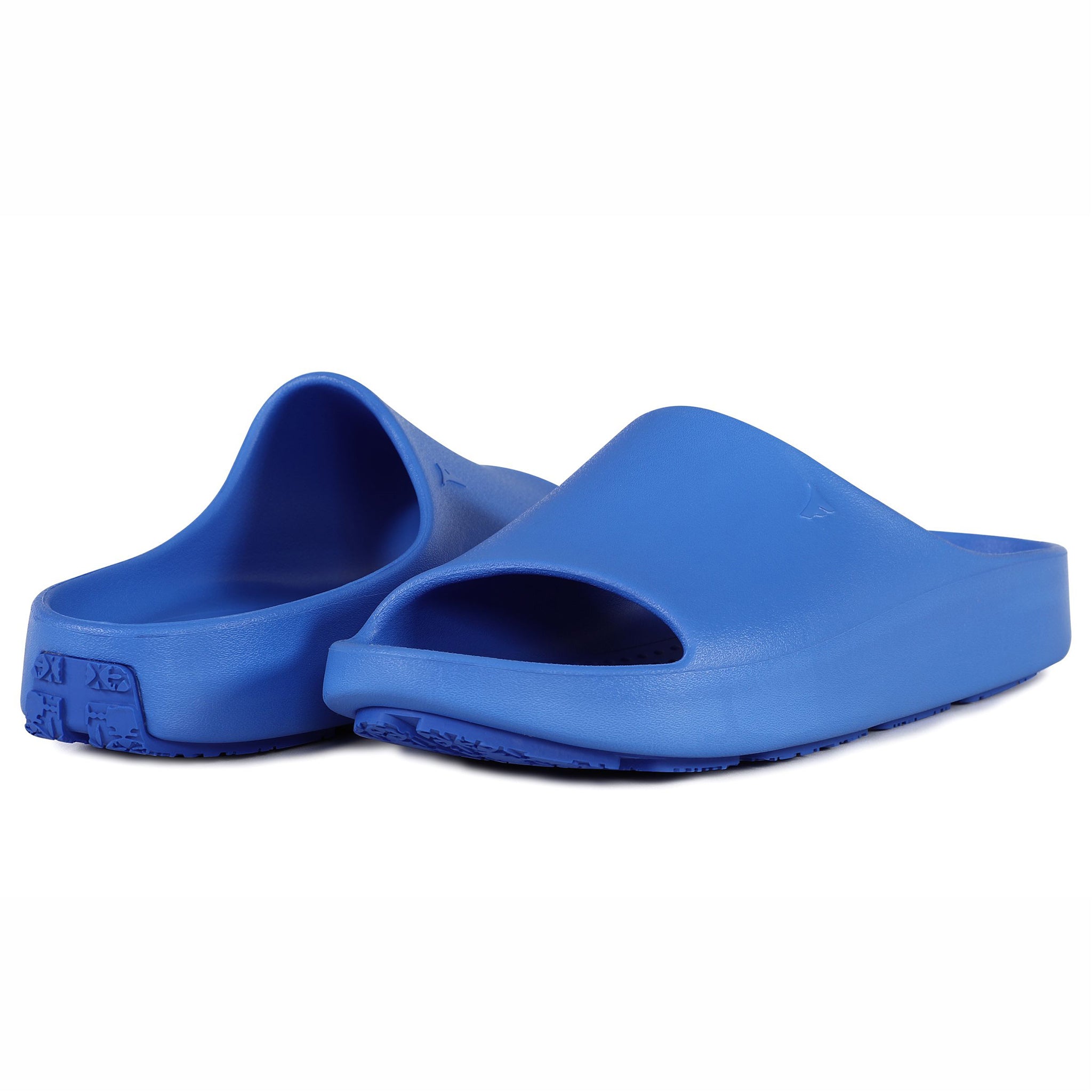 BRIGHT BLUE/BLUE LANE-4 WOMENS SLIDE