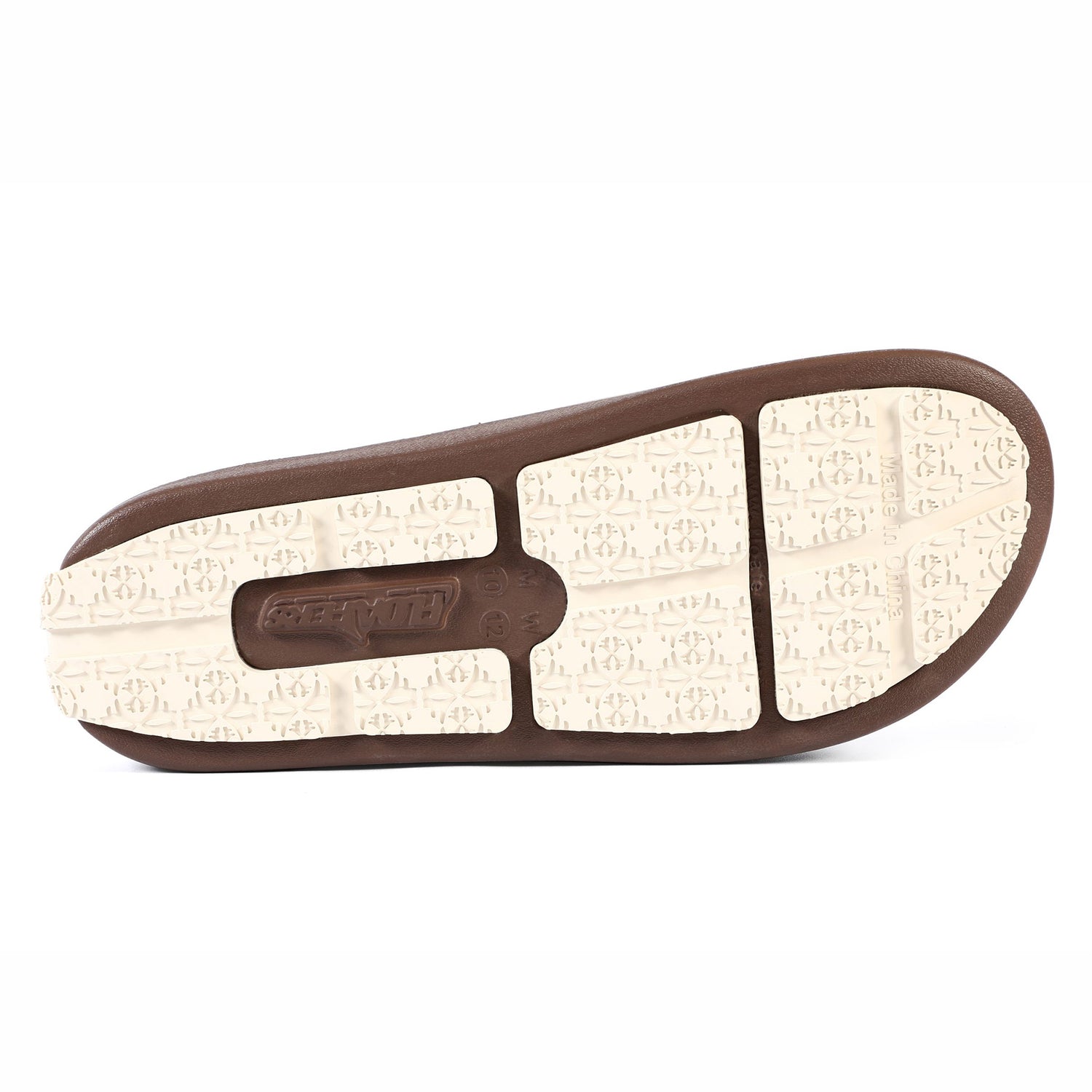 DRIFTWOOD BROWN/COCONUT LANE-4 MENS SLIDE