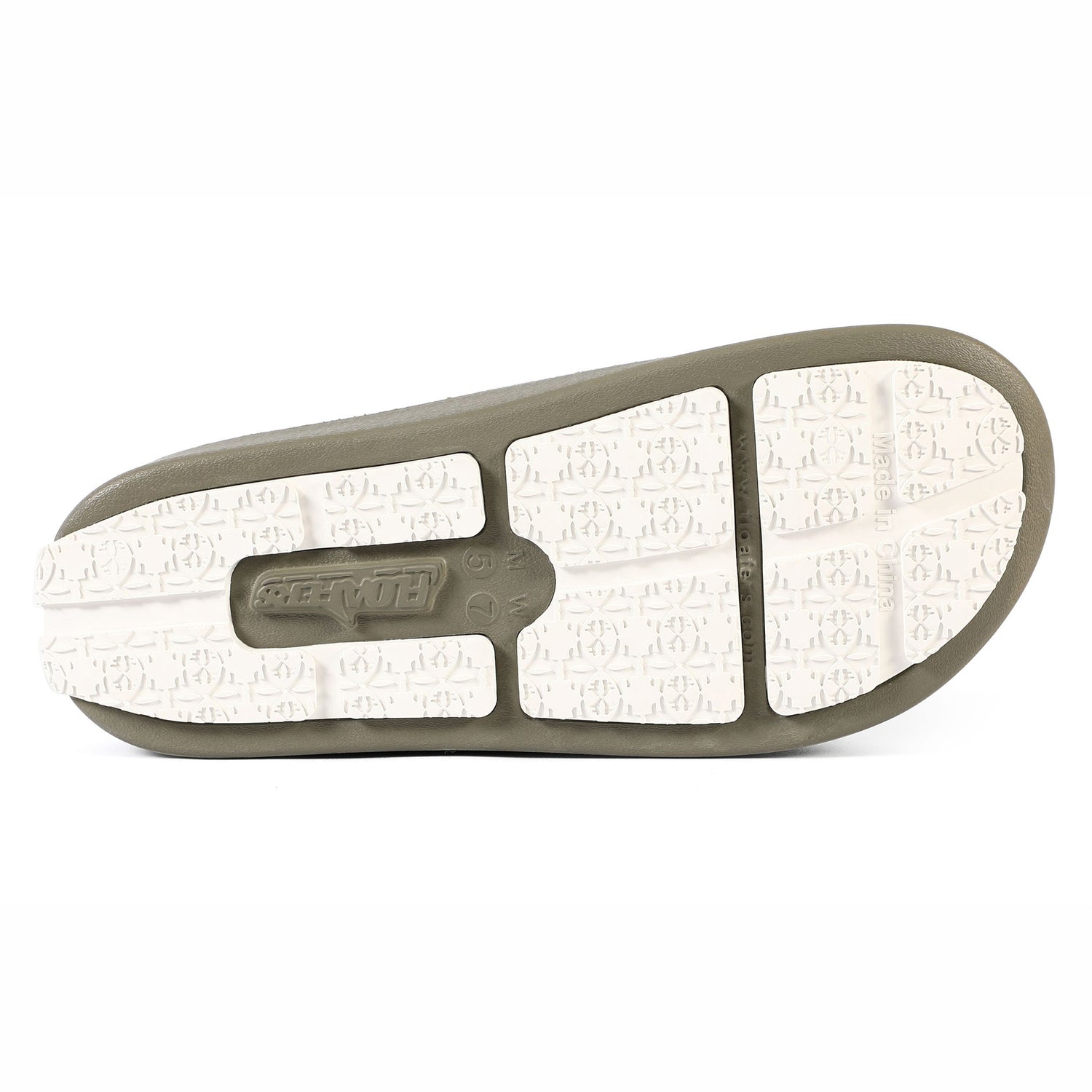 MERMAID GREEN/BRIGHT WHITE LANE-4 WOMENS SLIDE