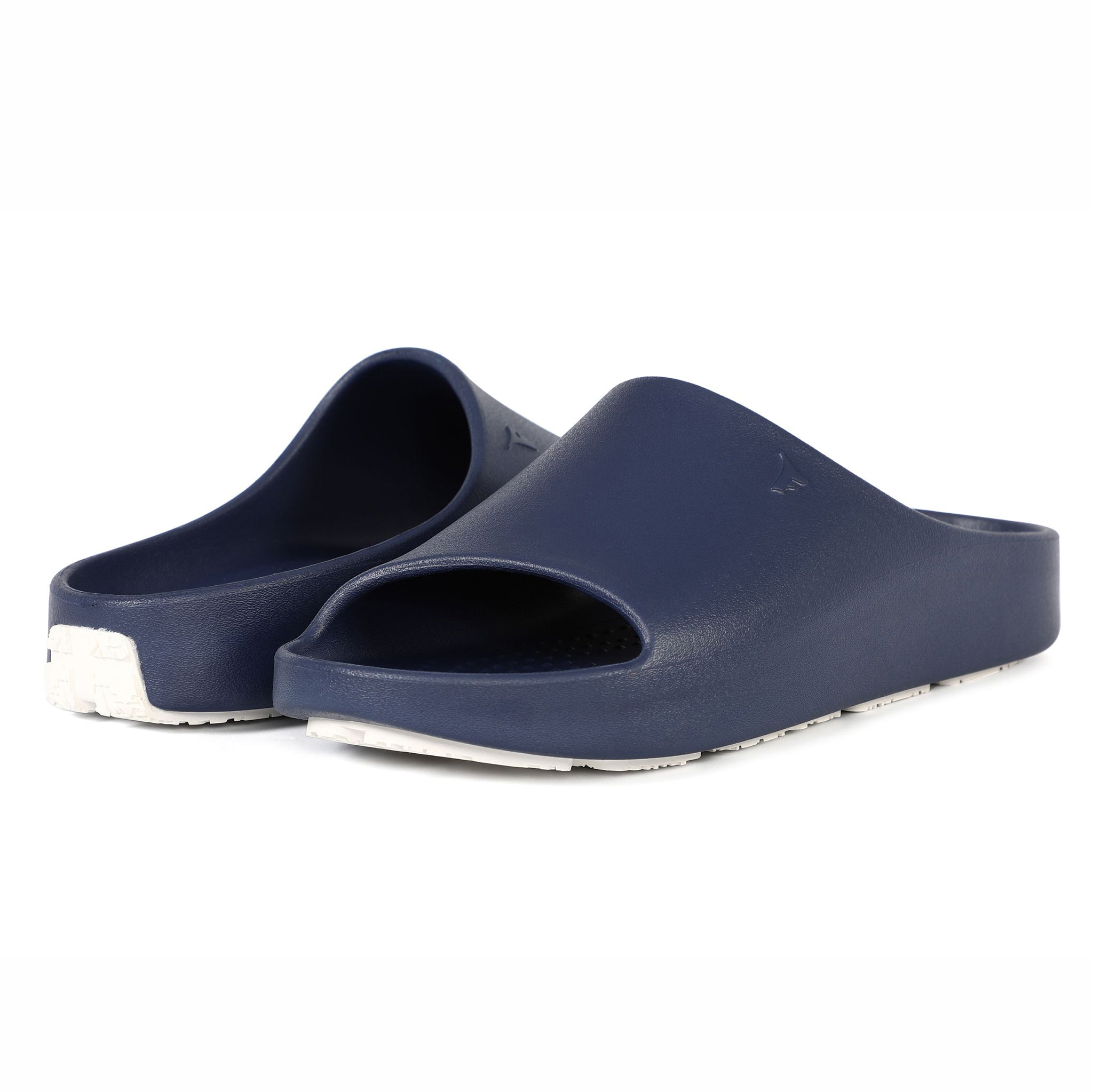 NAVY PEONY/BRIGHT WHITE LANE-4 MENS SLIDE