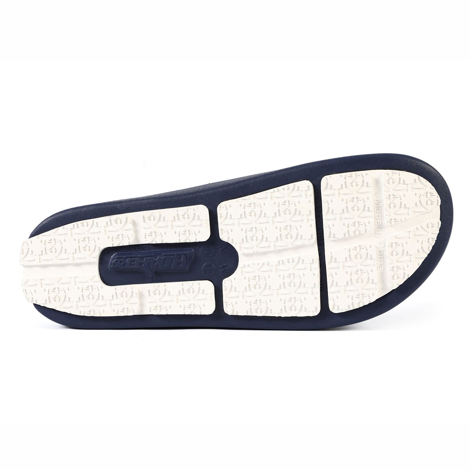 NAVY PEONY/BRIGHT WHITE LANE-4 MENS SLIDE