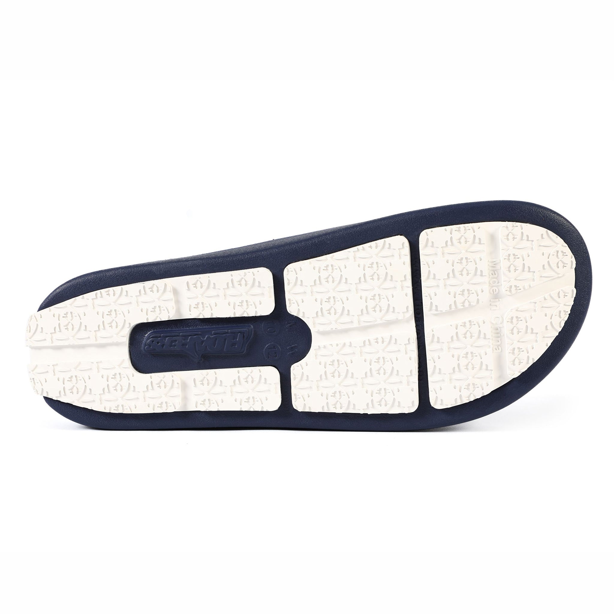 NAVY PEONY/BRIGHT WHITE LANE-4 MENS SLIDE