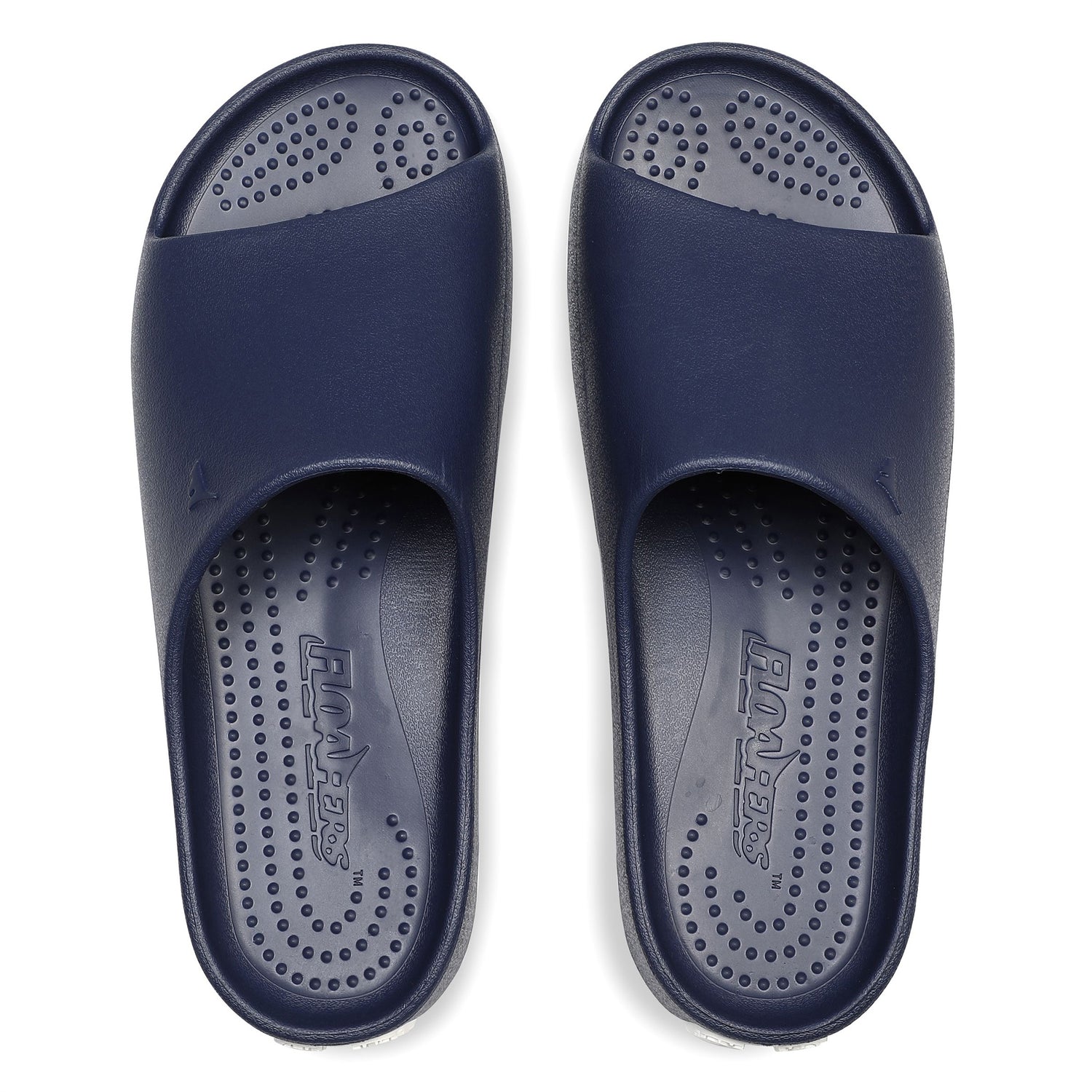 NAVY PEONY/BRIGHT WHITE LANE-4 MENS SLIDE