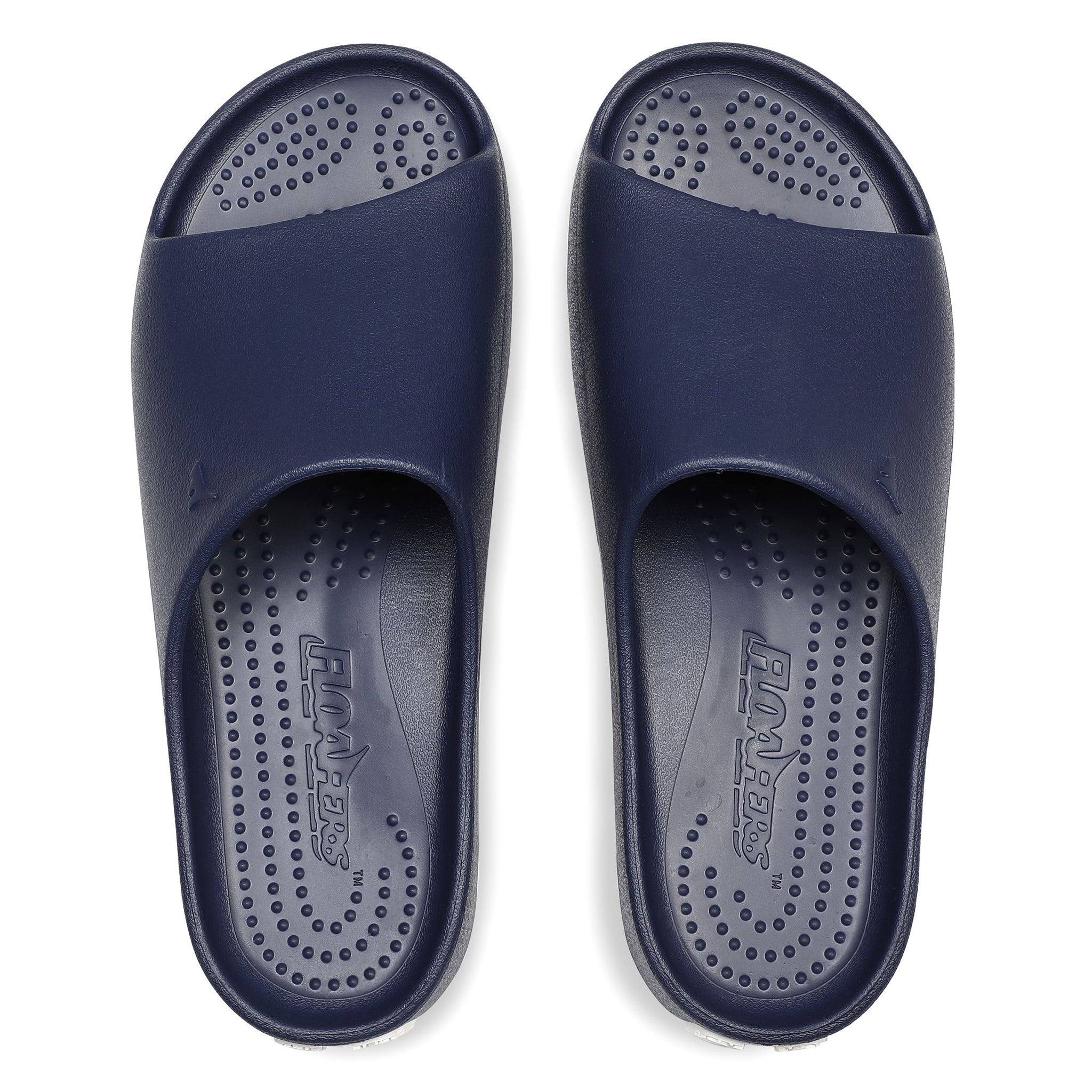 NAVY PEONY/BRIGHT WHITE LANE-4 MENS SLIDE