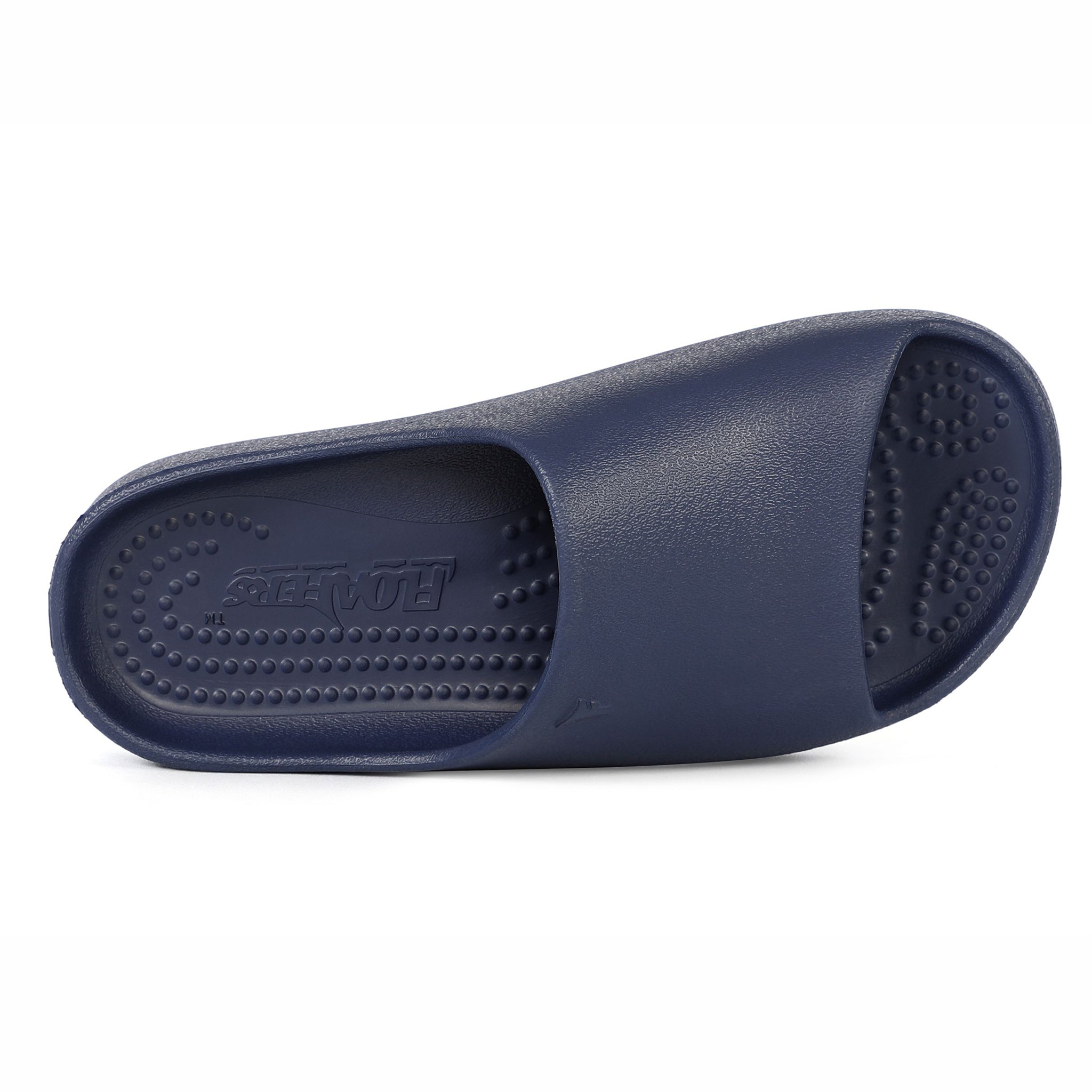 NAVY PEONY/BRIGHT WHITE LANE-4 KIDS SLIDE