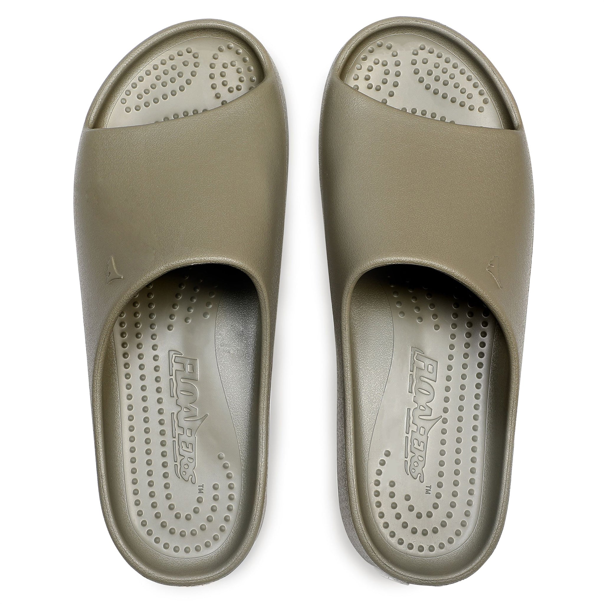MERMAID GREEN/BRIGHT WHITE LANE-4 MENS SLIDE