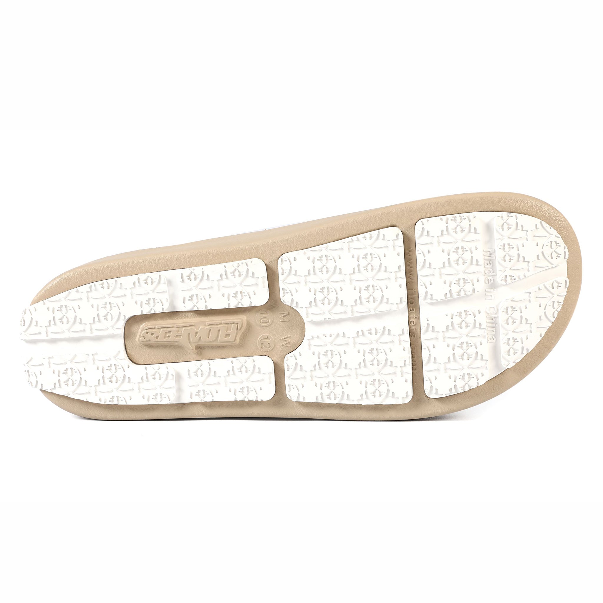 WARM SAND/BRIGHT WHITE LANE-4 MENS SLIDE