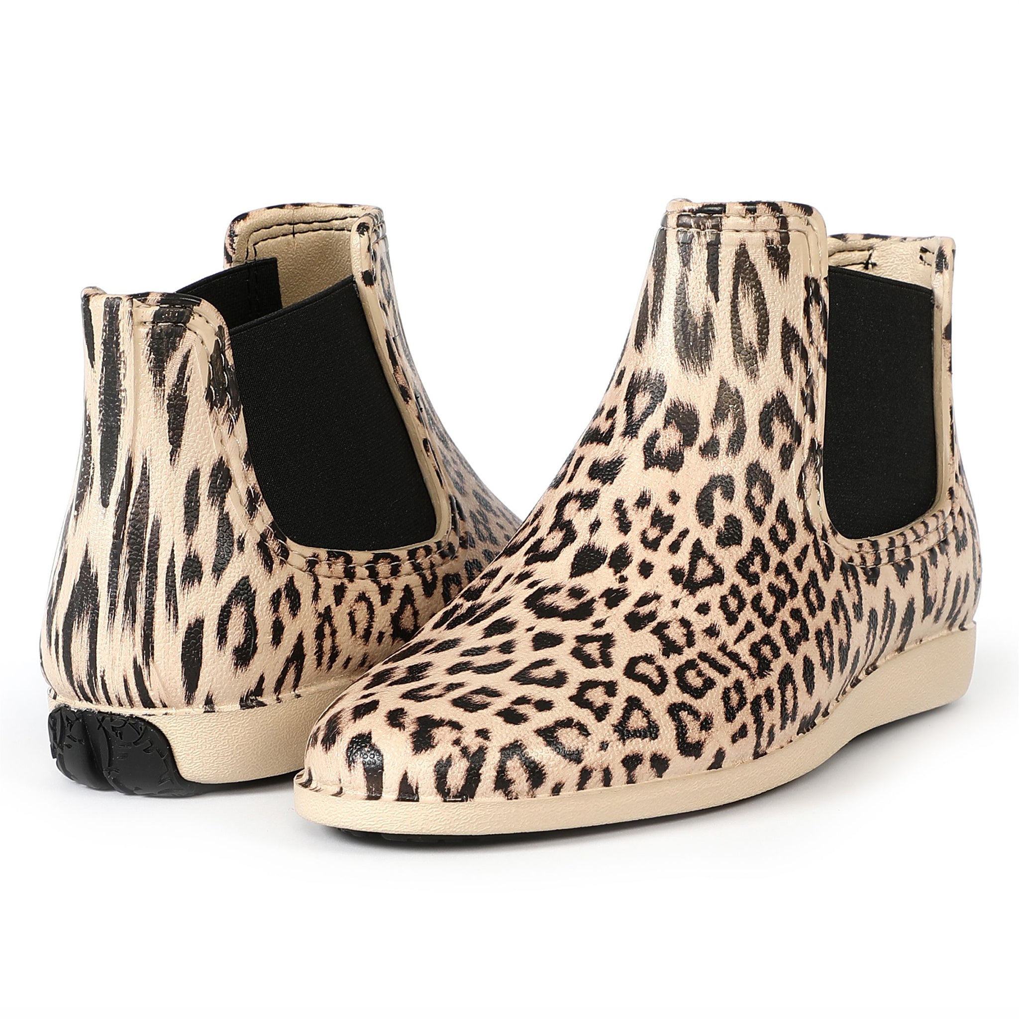 WOMENS CHEETAH/BLACK LONDONER BOOT - FINAL SALE