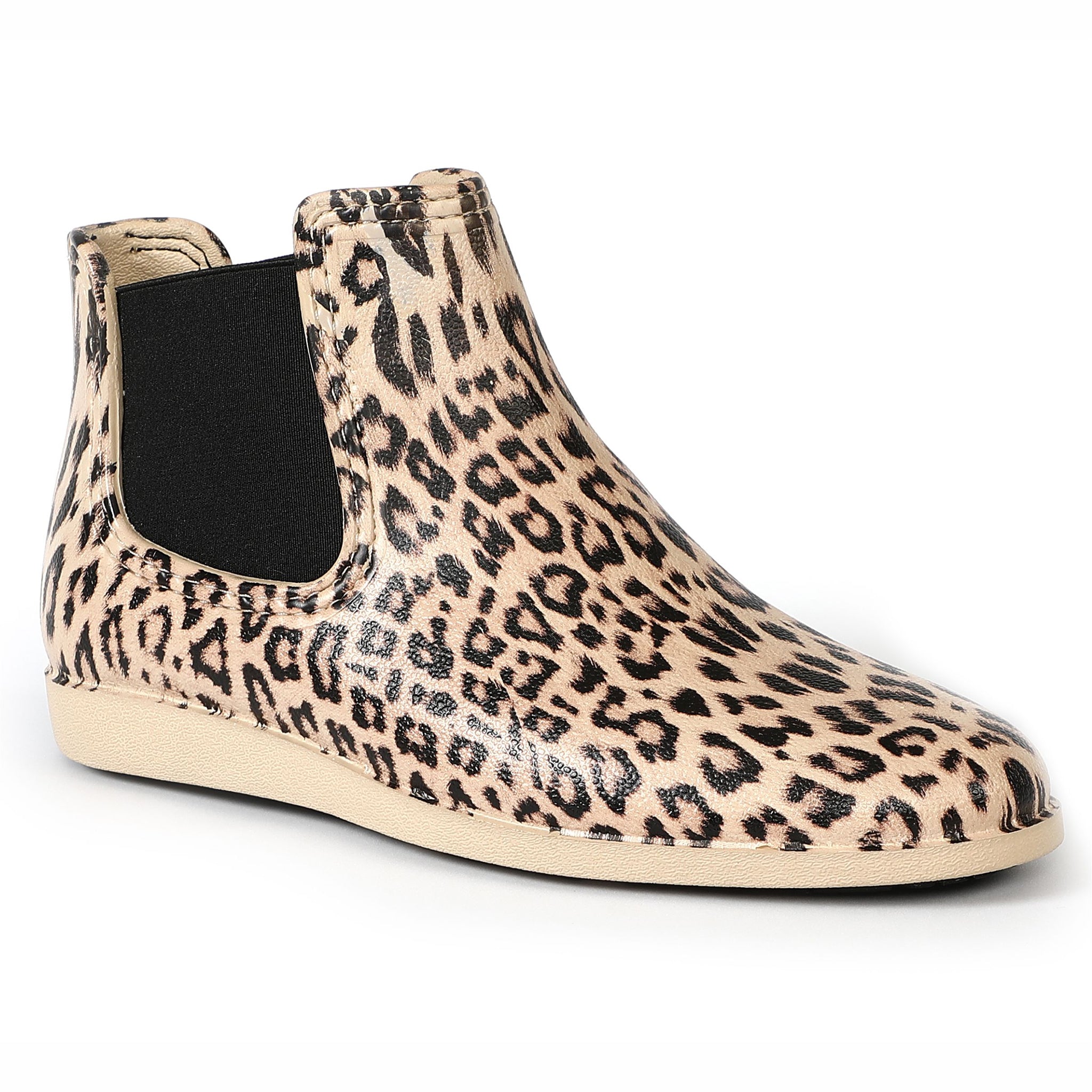 WOMENS CHEETAH/BLACK LONDONER BOOT - FINAL SALE