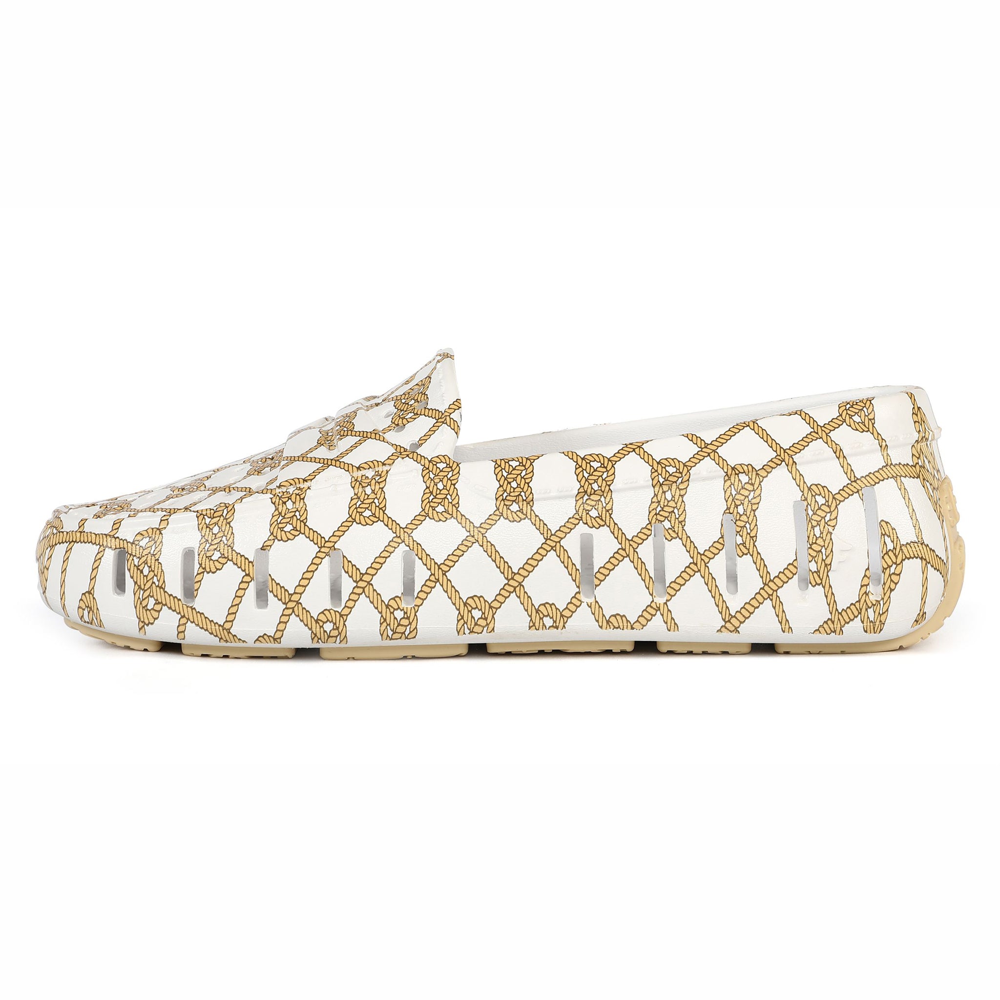 WHITE ROPE/CREAM POSH 4P - FINAL SALE