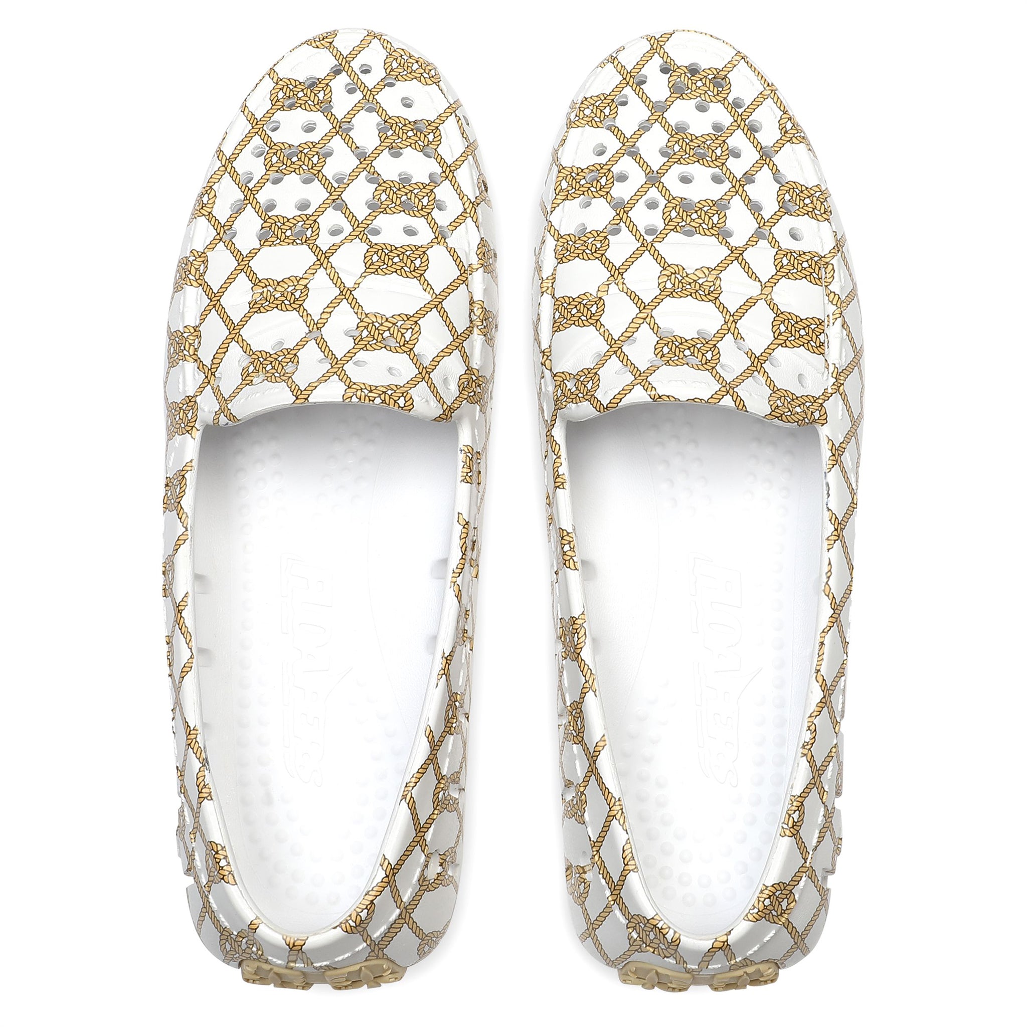 WHITE ROPE/CREAM POSH 4P - FINAL SALE