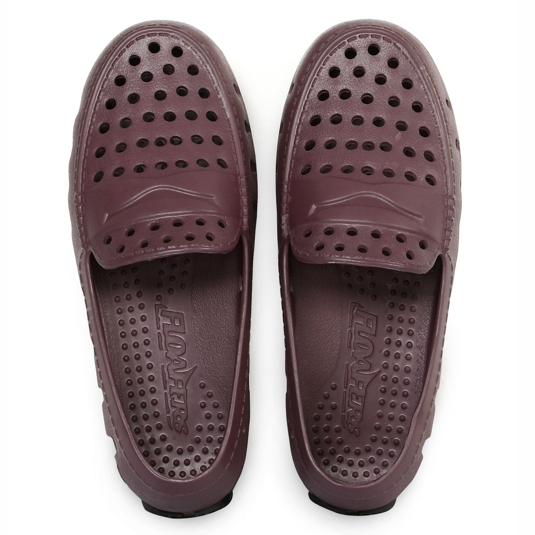 Kids Prodigy Maroon/Black Loafer