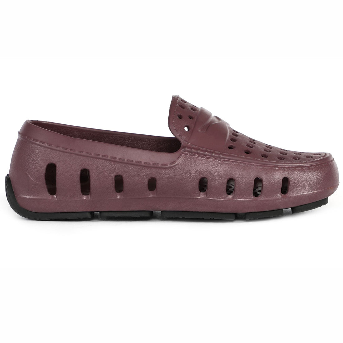 Kids Prodigy Maroon/Black Loafer