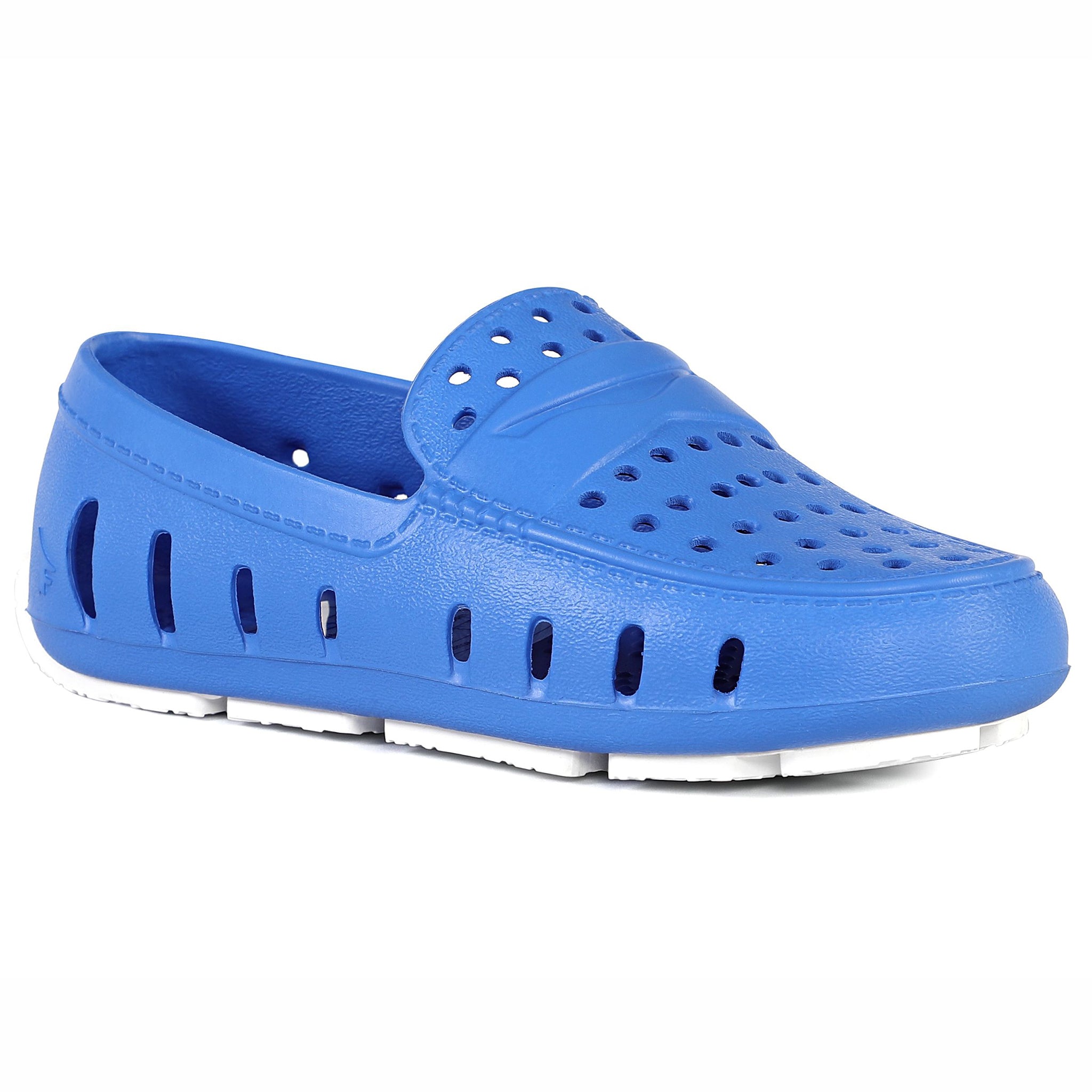 Kids Prodigy Bright Blue Bright White Loafers