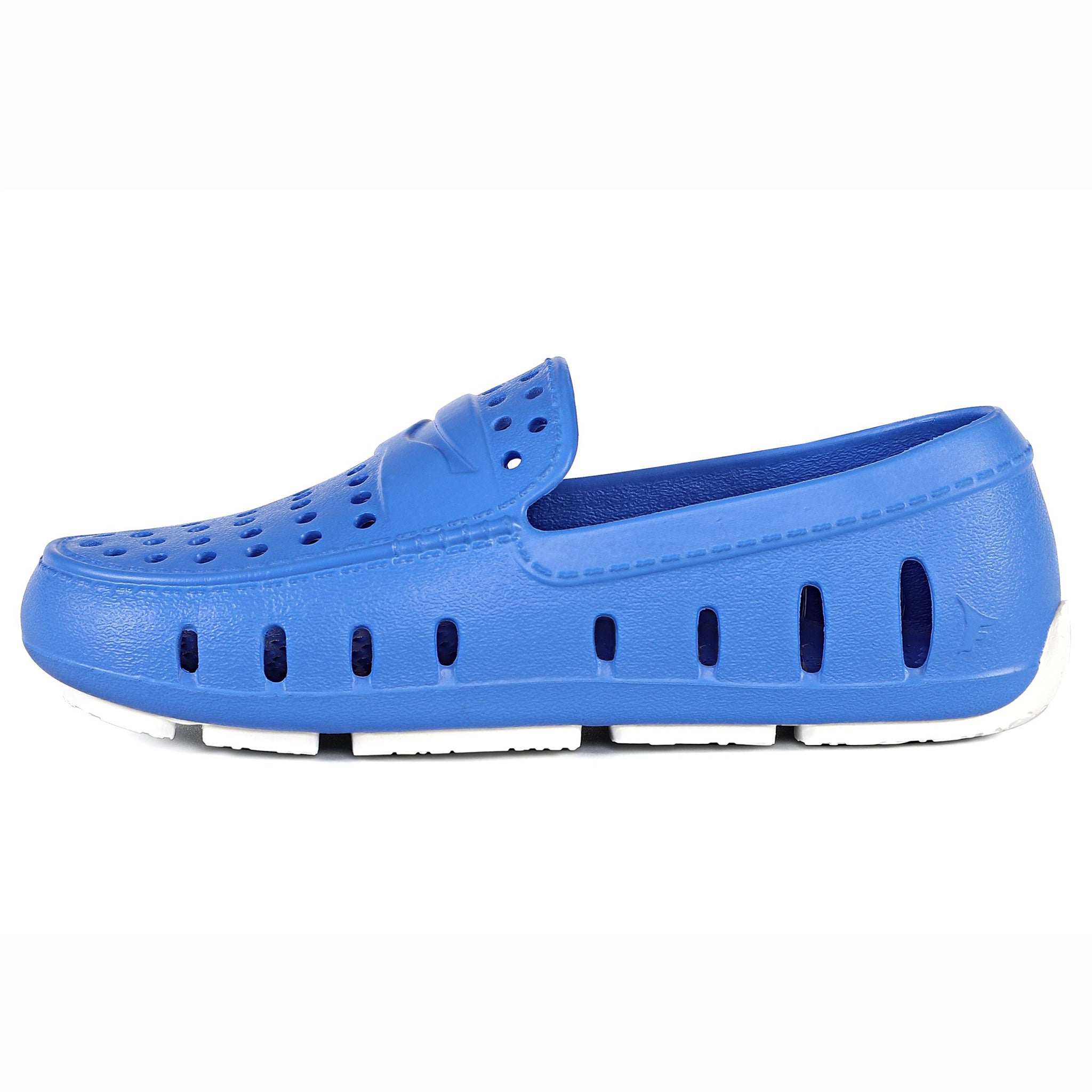 Kids Prodigy Bright Blue Bright White Loafers
