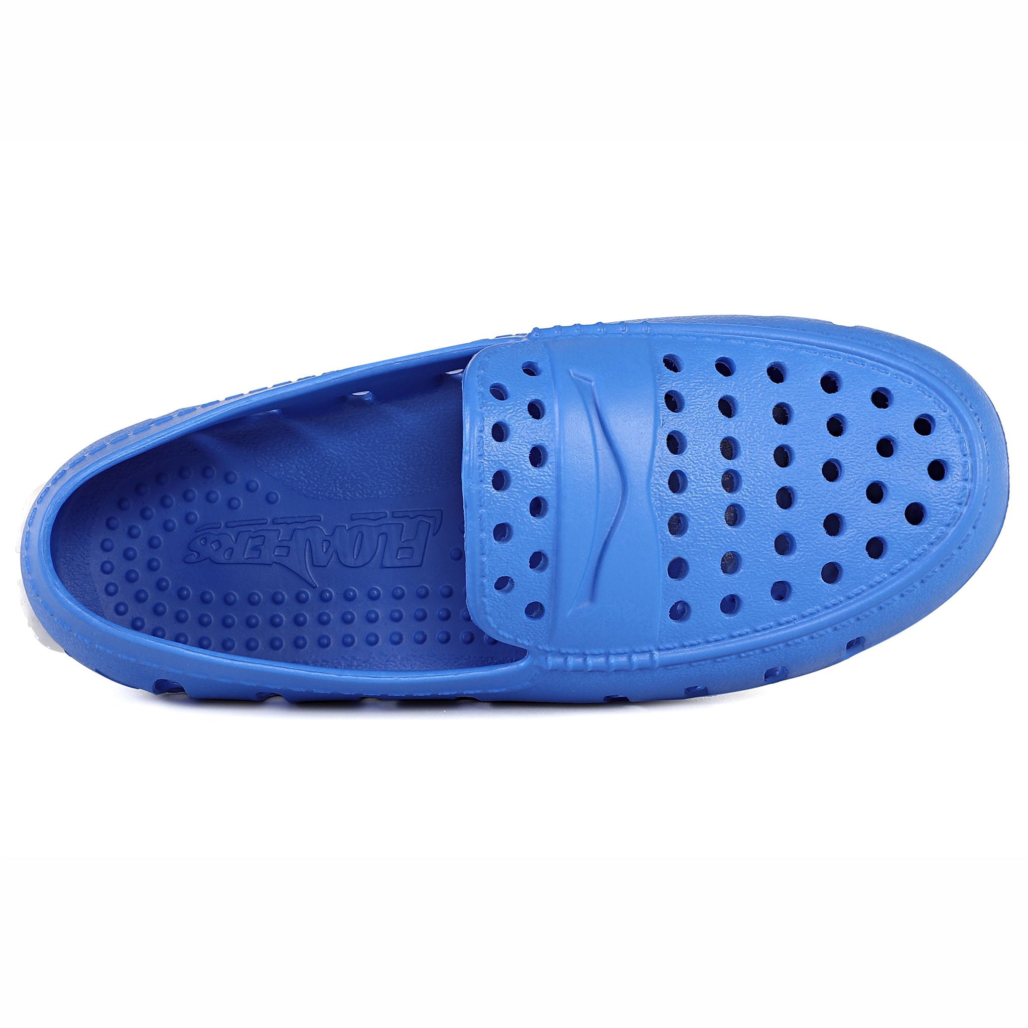 Kids Prodigy Bright Blue Bright White Loafers