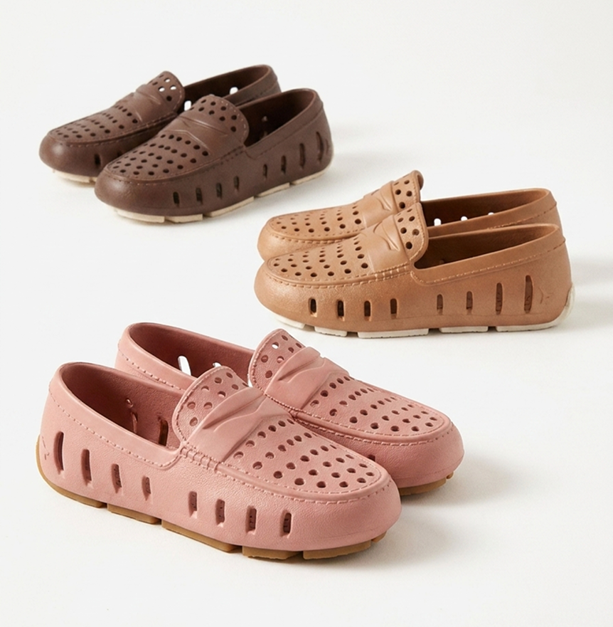 Kids Prodigy Rose Peony Gum Loafers