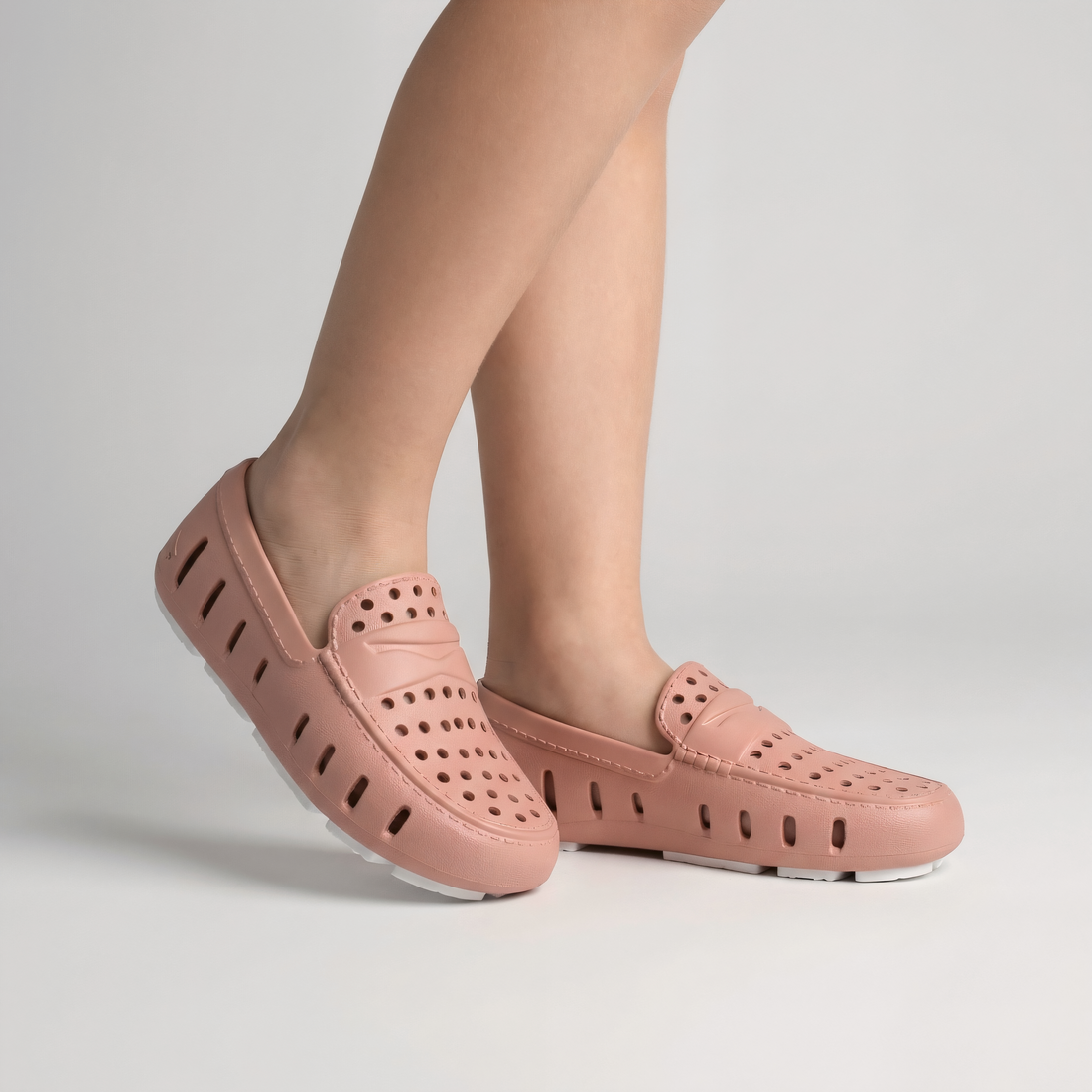 Kids Prodigy Rose Peony Bright White Loafers