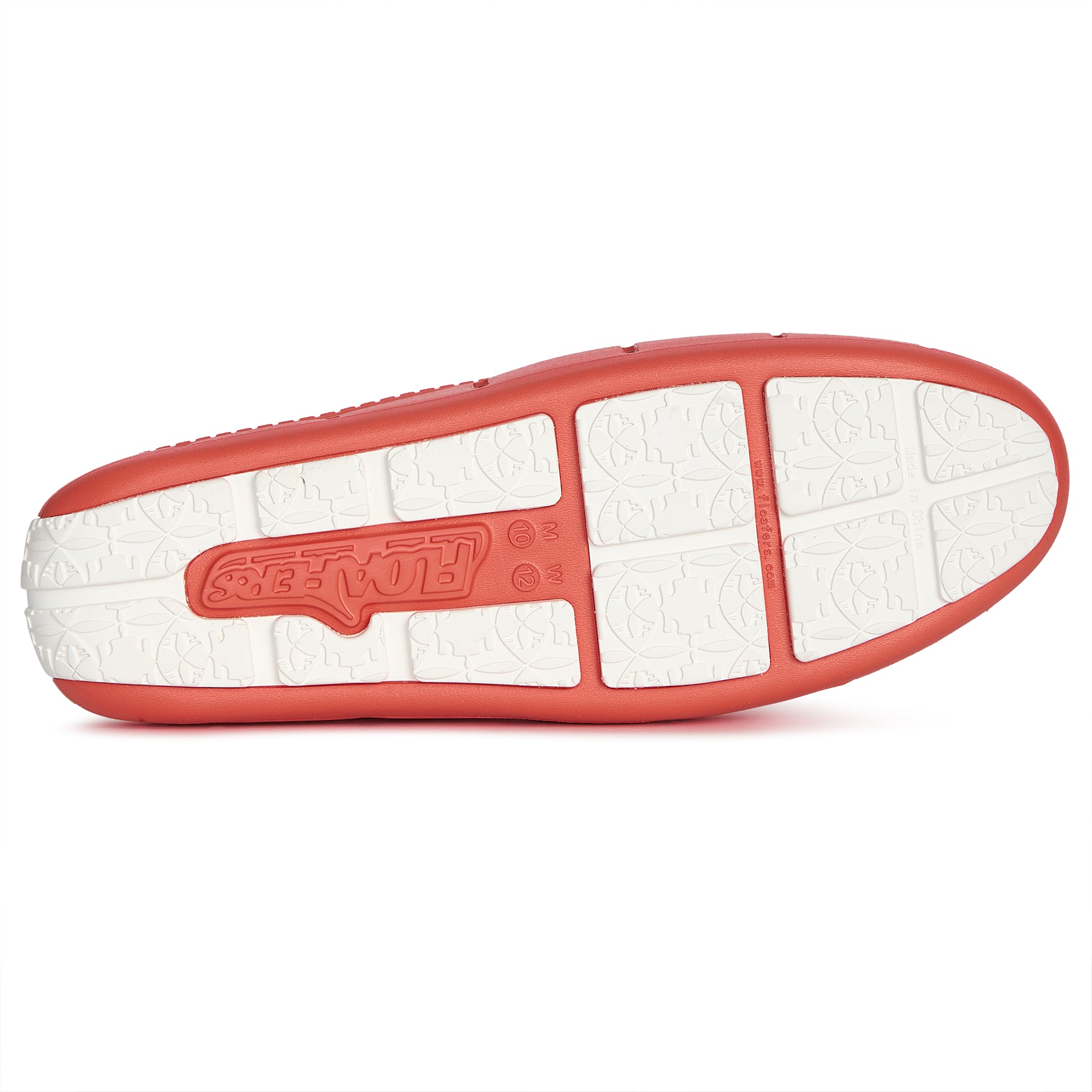 MENS CORAL/BRIGHT WHITE SUNSET SLIDE - FINAL SALE