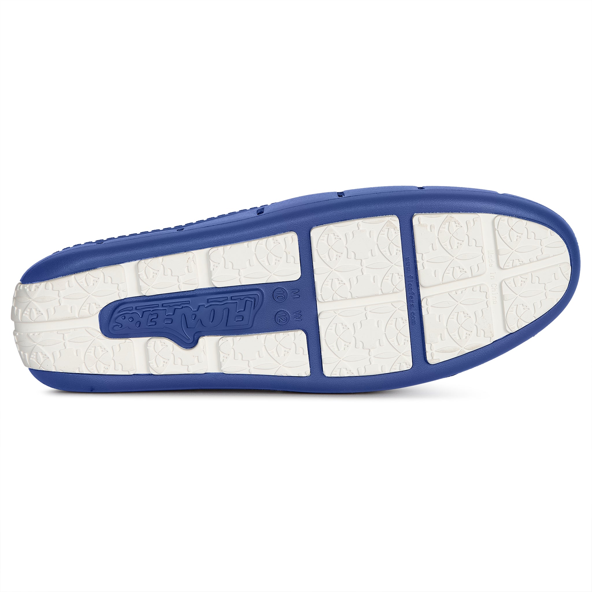 MENS NAVY PEONY/BRIGHT WHITE SUNSET SLIDE