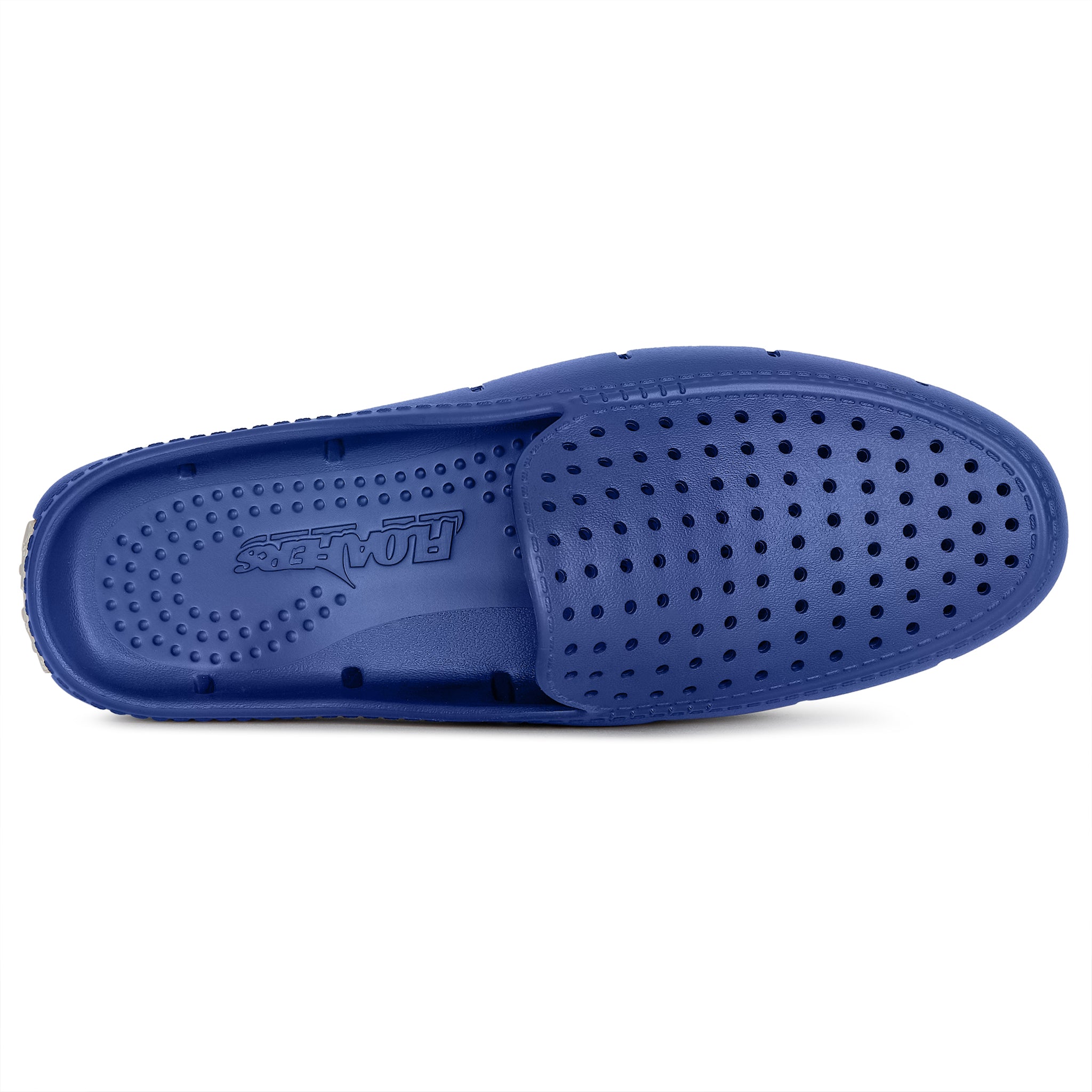 MENS NAVY PEONY/BRIGHT WHITE SUNSET SLIDE