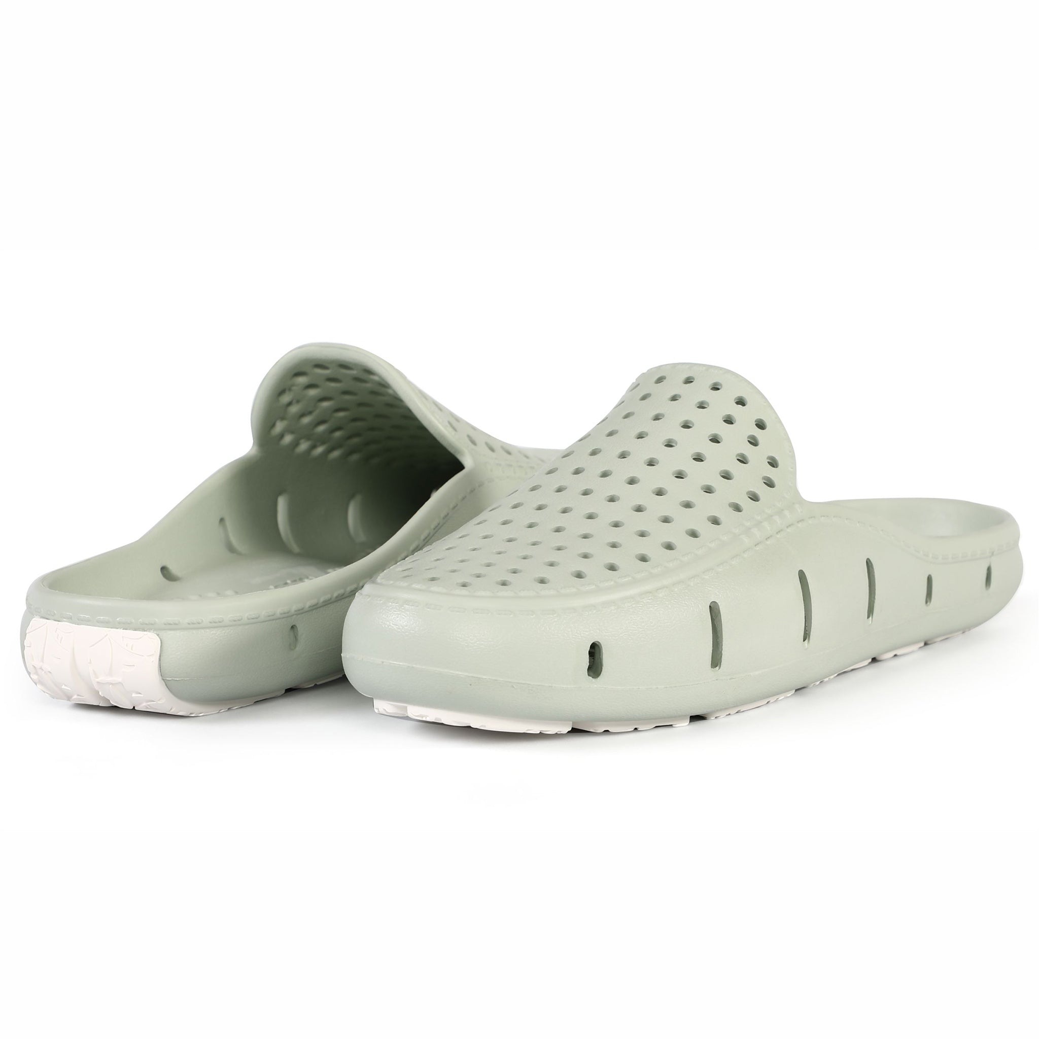 SEAFOAM/BRIGHT WHITE MENS SUNSET SLIDE