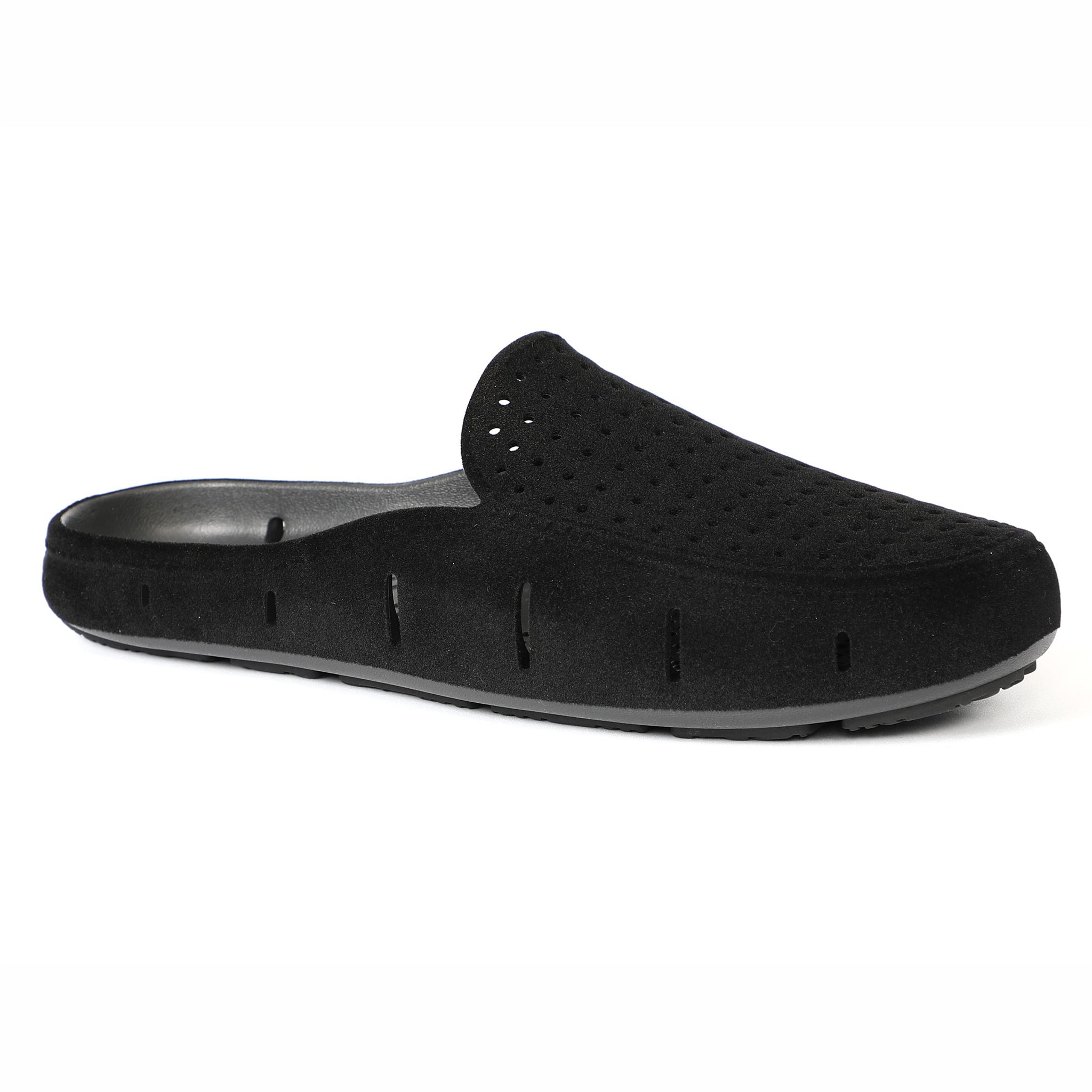 BLACK VEGAN SUEDE SUNSET SLIDE 3.0 - MENS