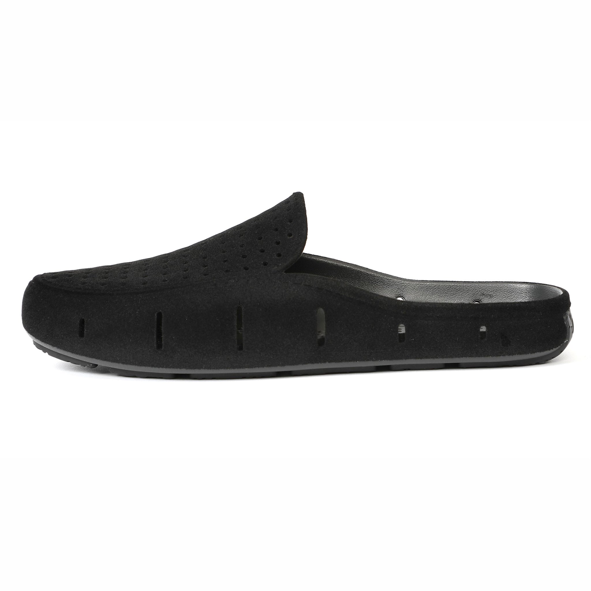 BLACK VEGAN SUEDE SUNSET SLIDE 3.0 - MENS