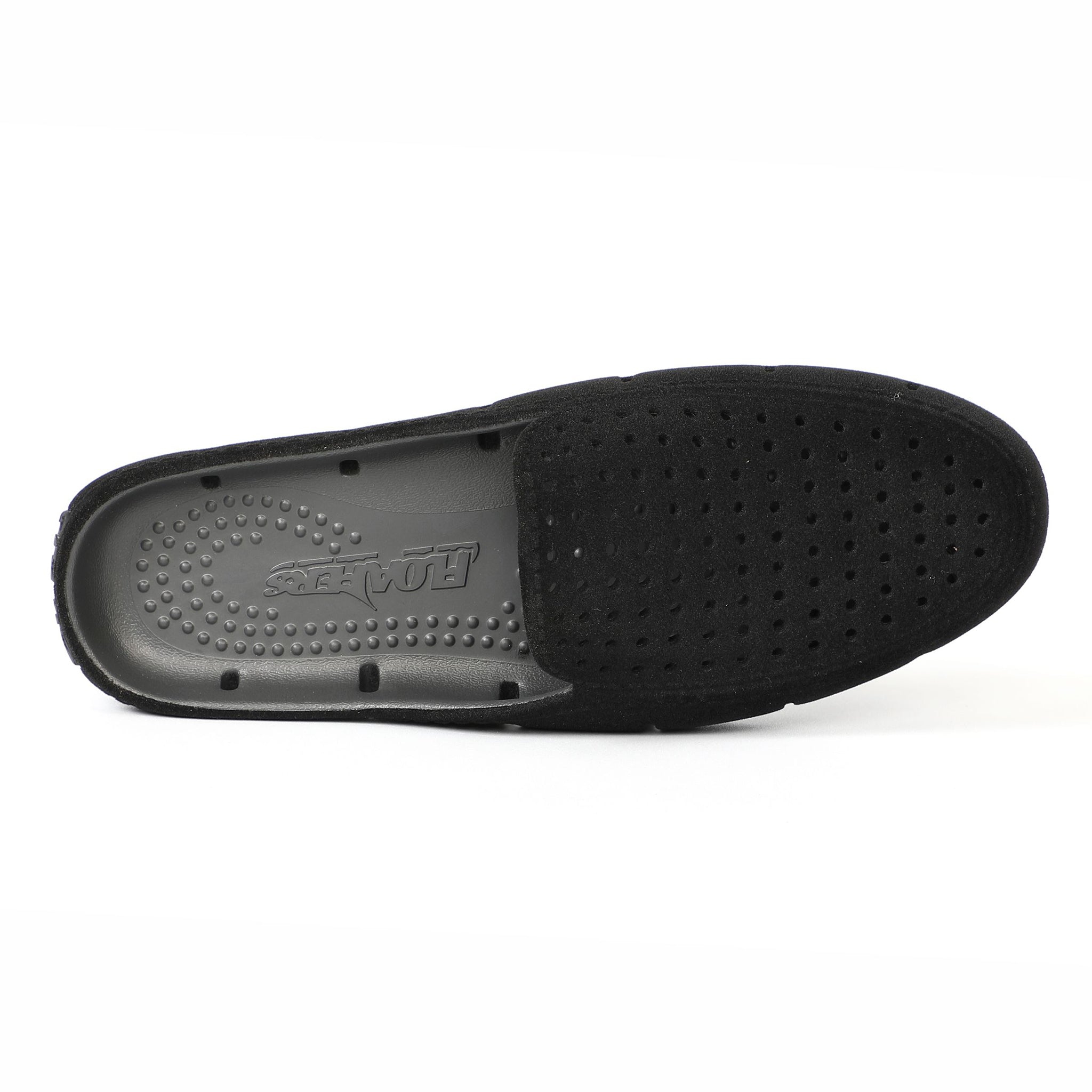 BLACK VEGAN SUEDE SUNSET SLIDE 3.0 - MENS