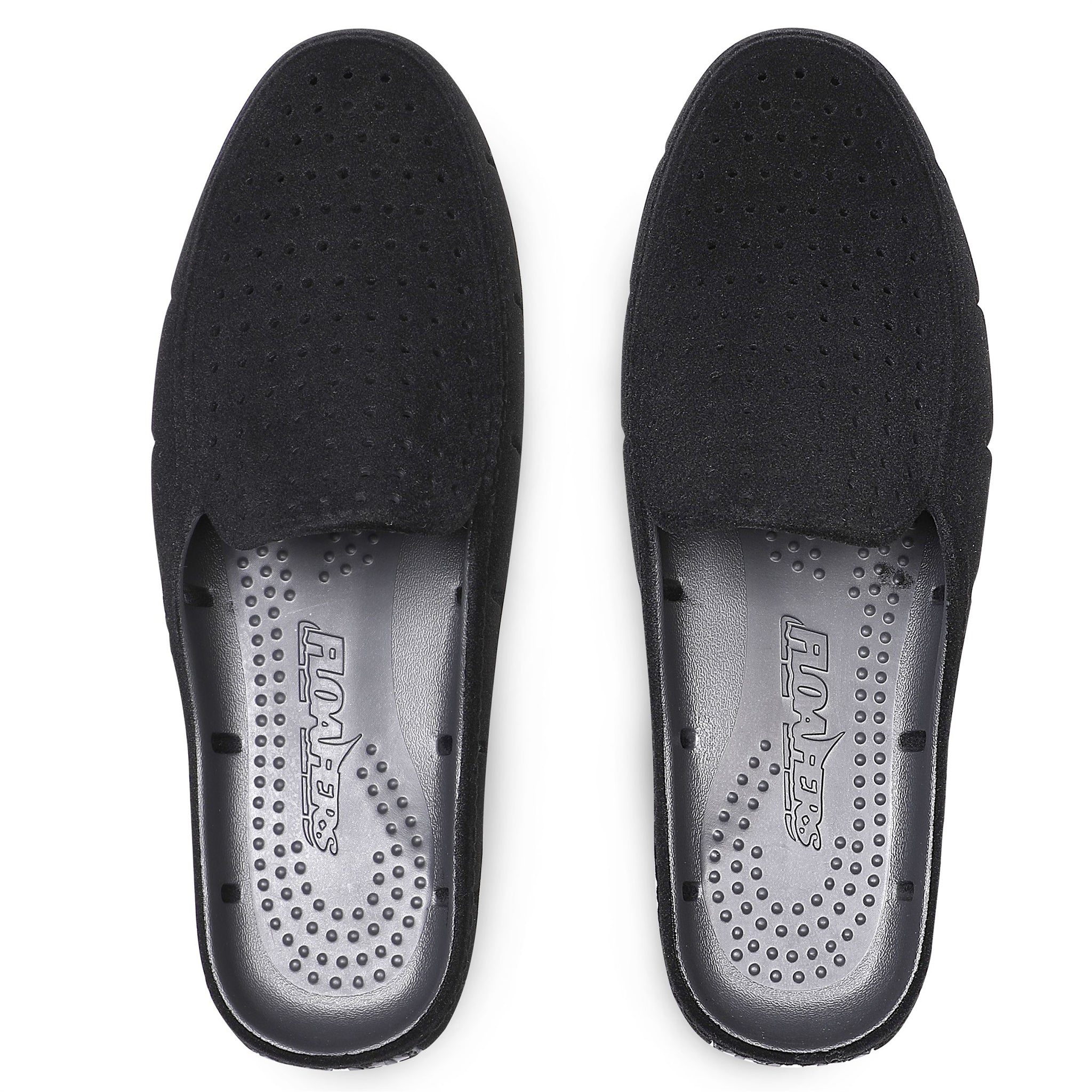 BLACK VEGAN SUEDE SUNSET SLIDE 3.0 - MENS